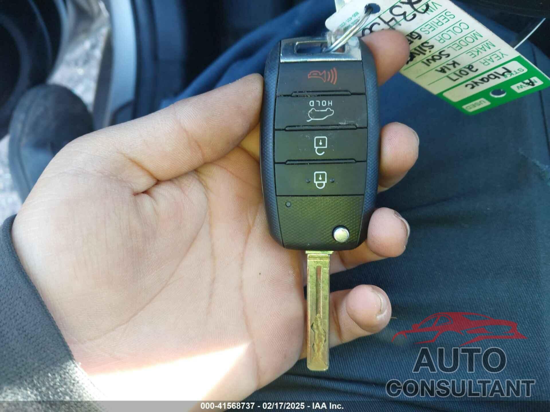 KIA SOUL 2017 - KNDJP3A54H7450992