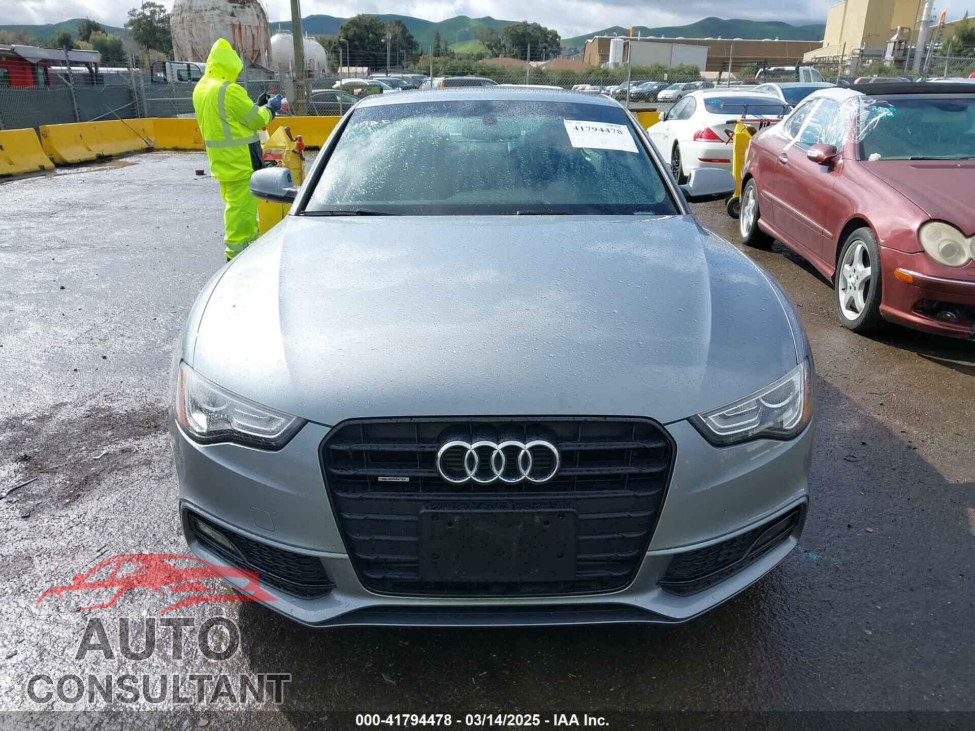 AUDI A5 2015 - WAUMFAFR1FA019555