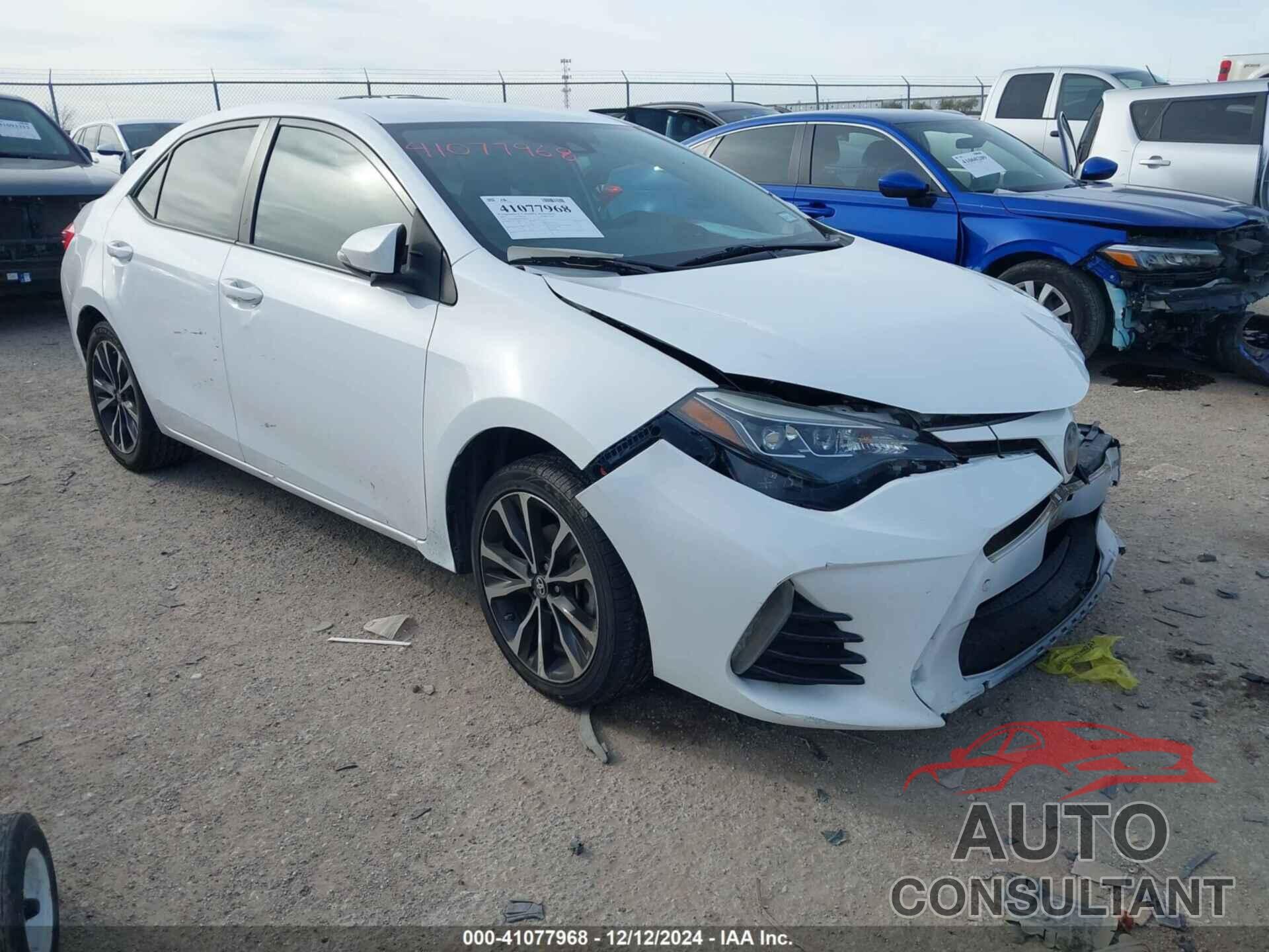 TOYOTA COROLLA 2017 - 5YFBURHE0HP737637