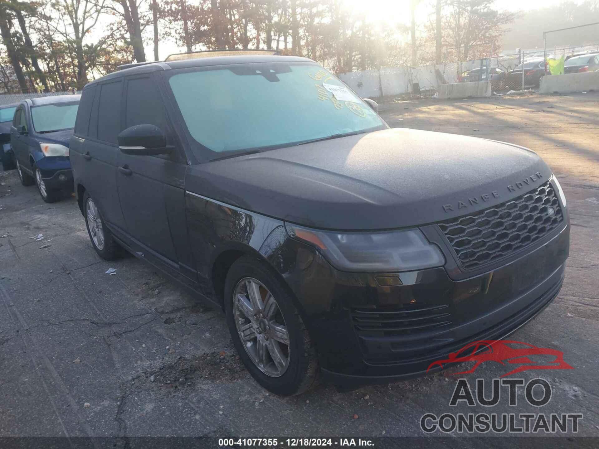 LAND ROVER RANGE ROVER 2019 - SALGS2SV1KA563190