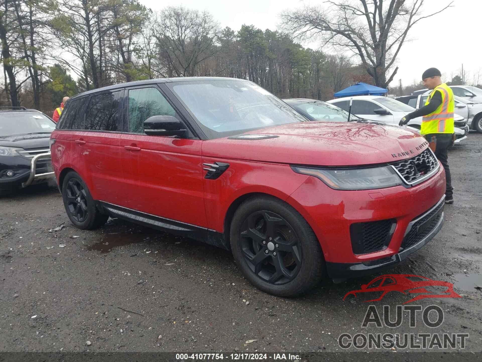 LAND ROVER RANGE ROVER SPORT 2018 - SALWR2RVXJA186399