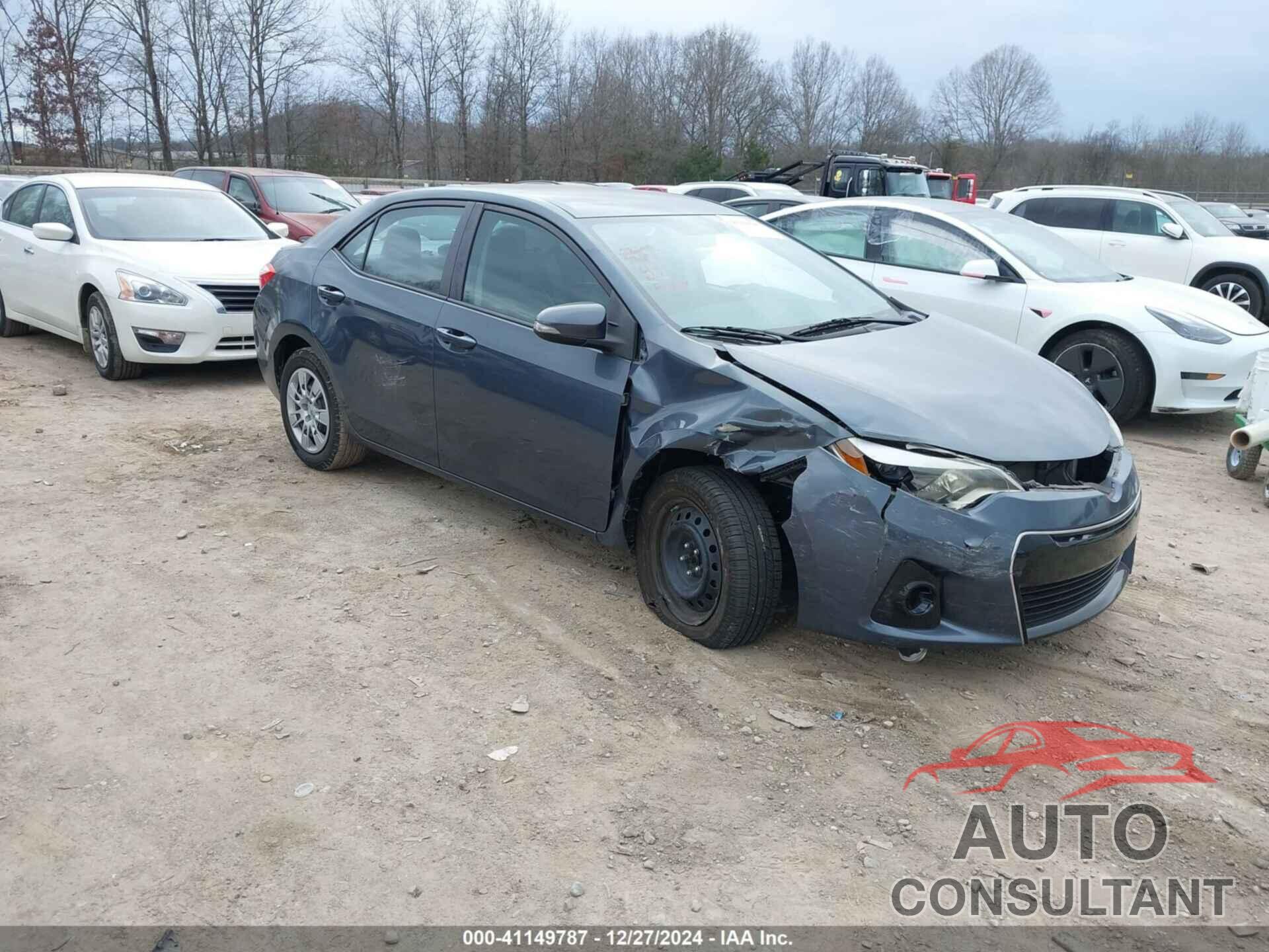 TOYOTA COROLLA 2014 - 5YFBURHE8EP076595