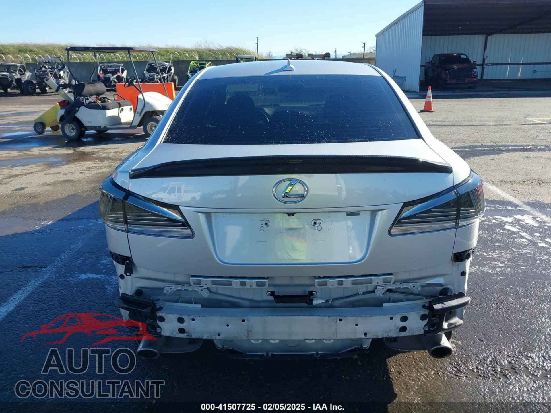 LEXUS IS 250 2012 - JTHBF5C22C2103025
