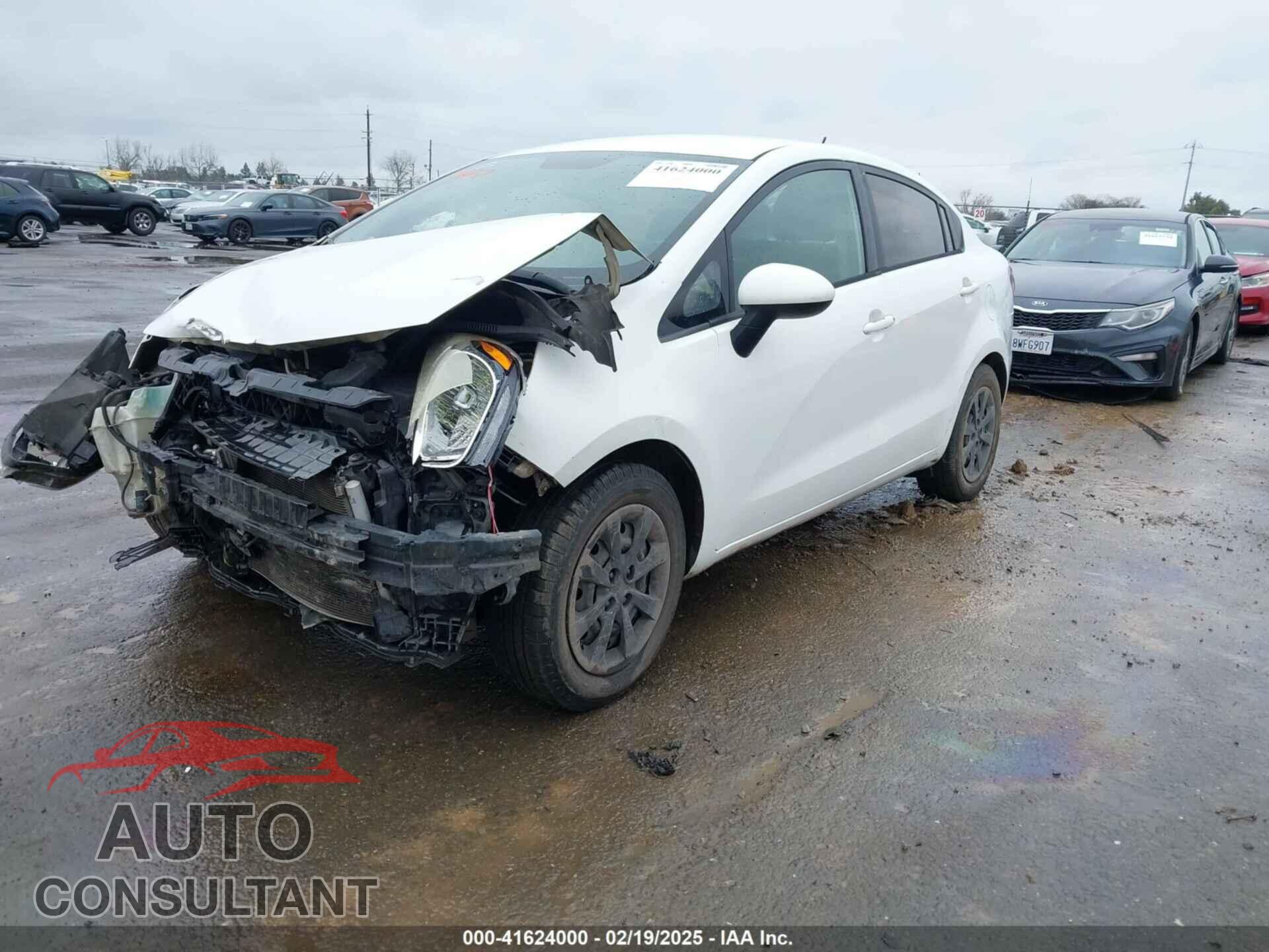 KIA RIO 2014 - KNADM4A3XE6350212