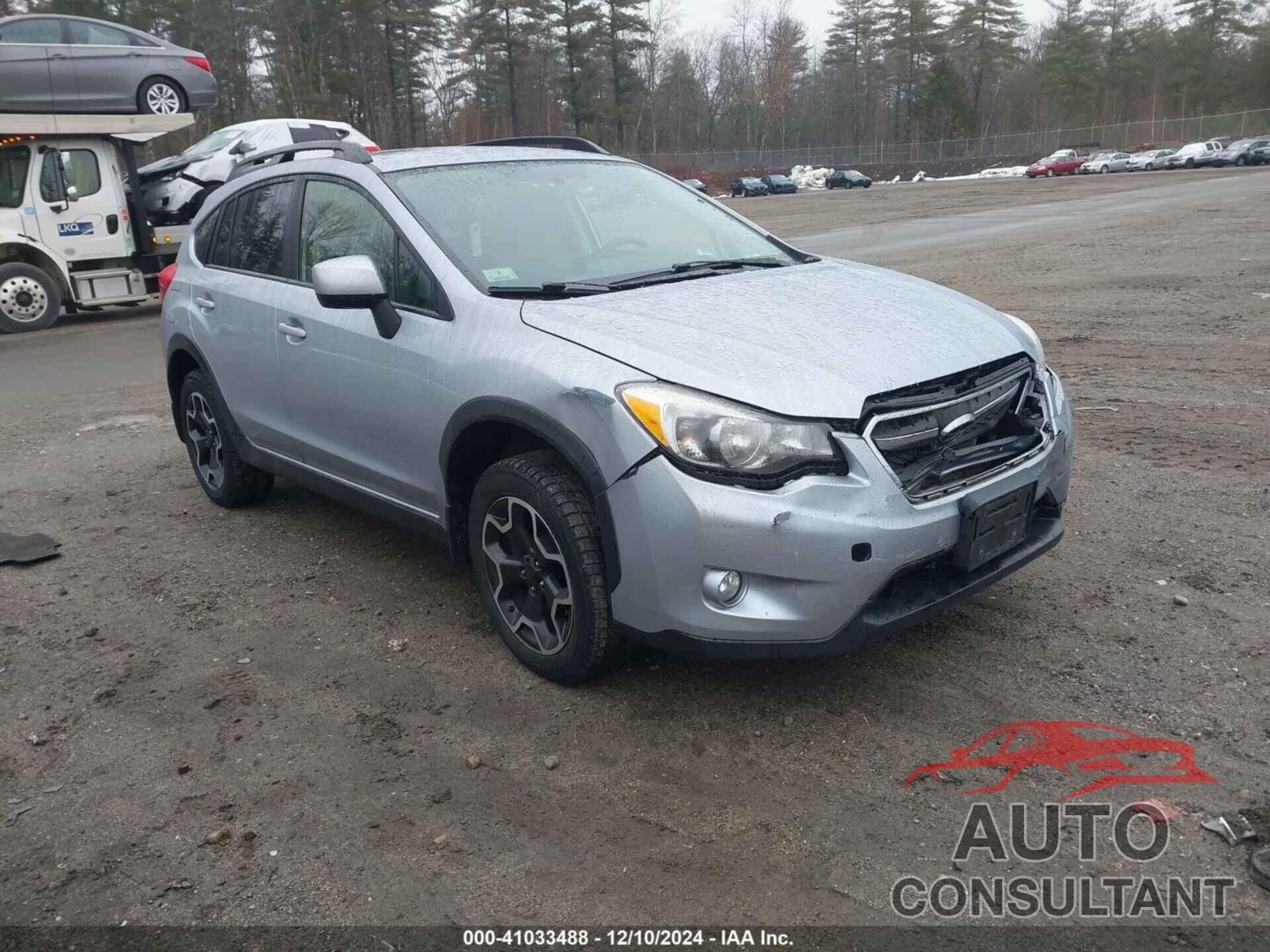 SUBARU XV CROSSTREK 2014 - JF2GPAGC5E8266396