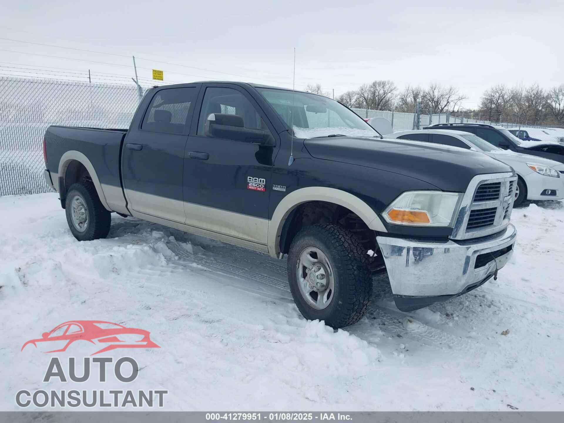 DODGE RAM 2500 2010 - 3D7TT2CT4AG180222