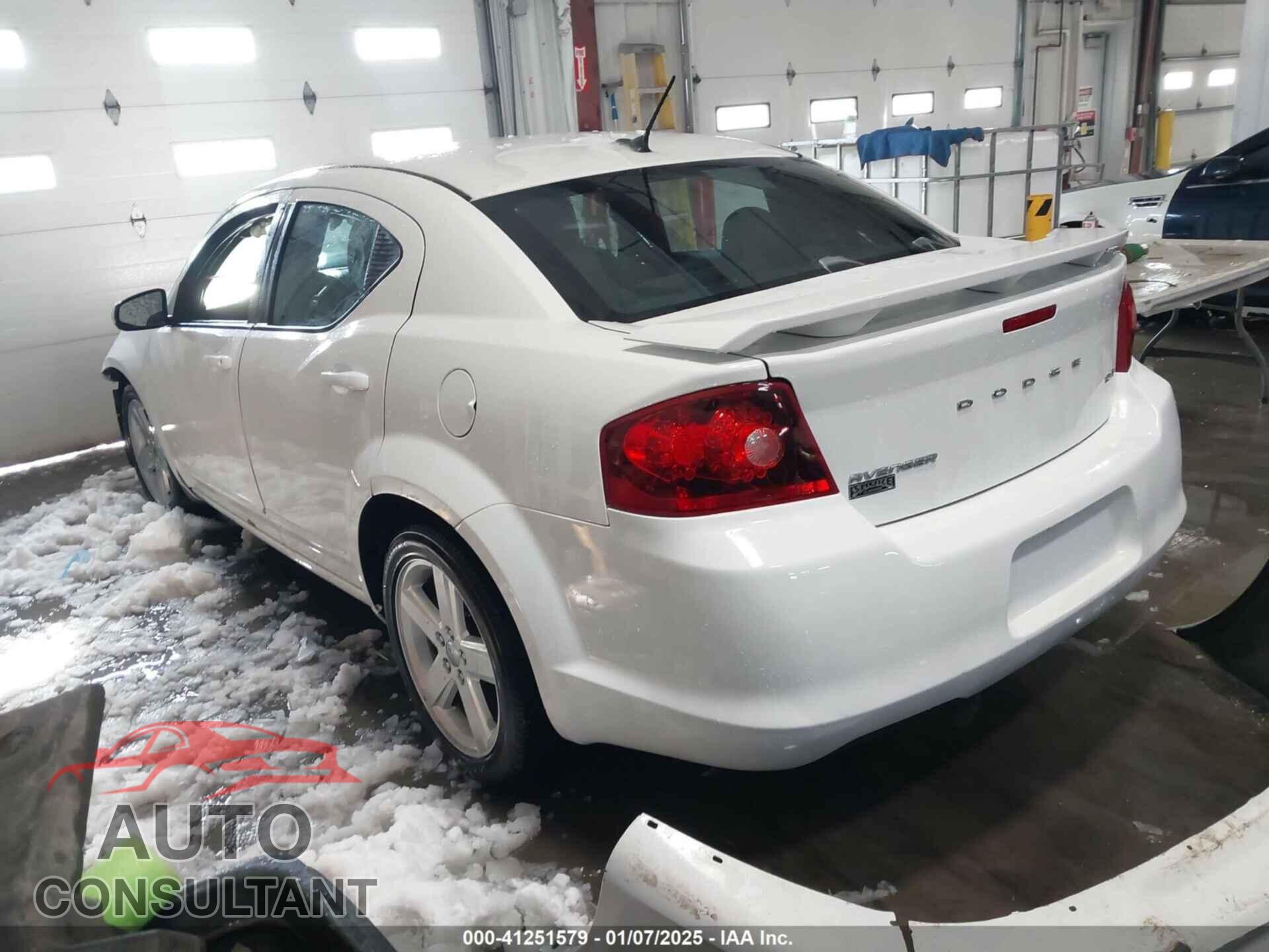 DODGE AVENGER 2013 - 1C3CDZCB7DN709850