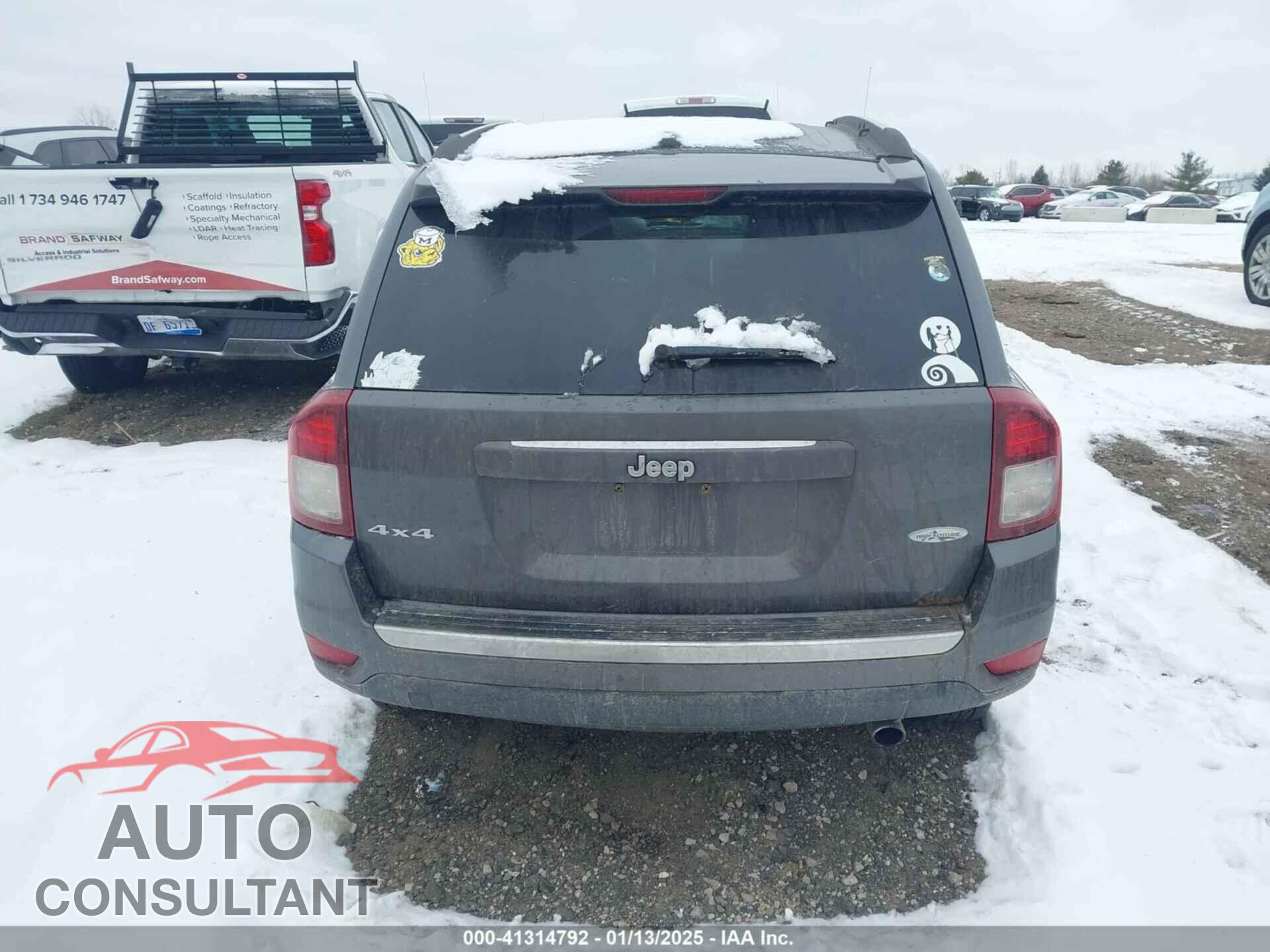 JEEP COMPASS 2016 - 1C4NJDEB8GD772429