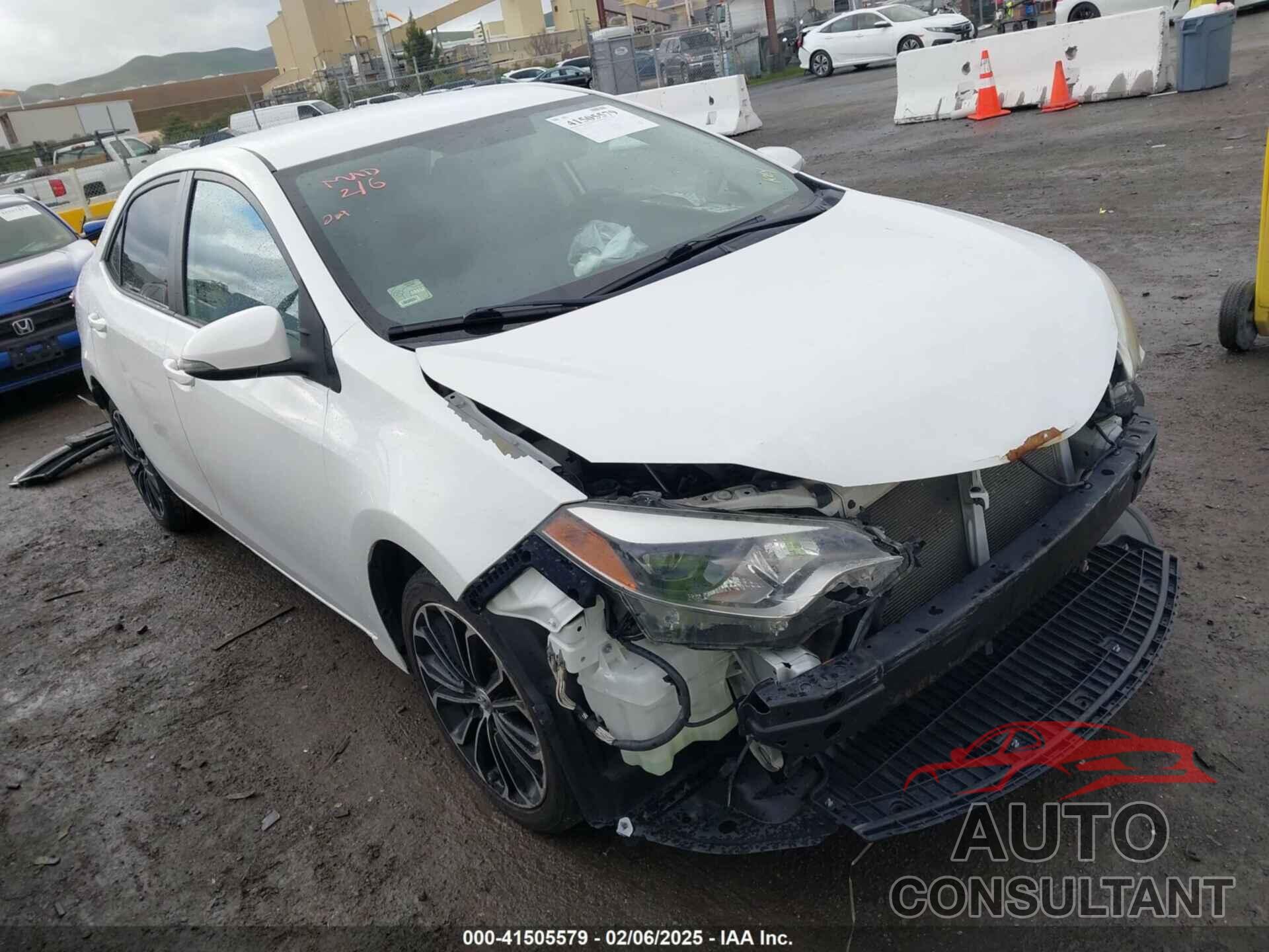 TOYOTA COROLLA 2014 - 5YFBURHE3EP172117