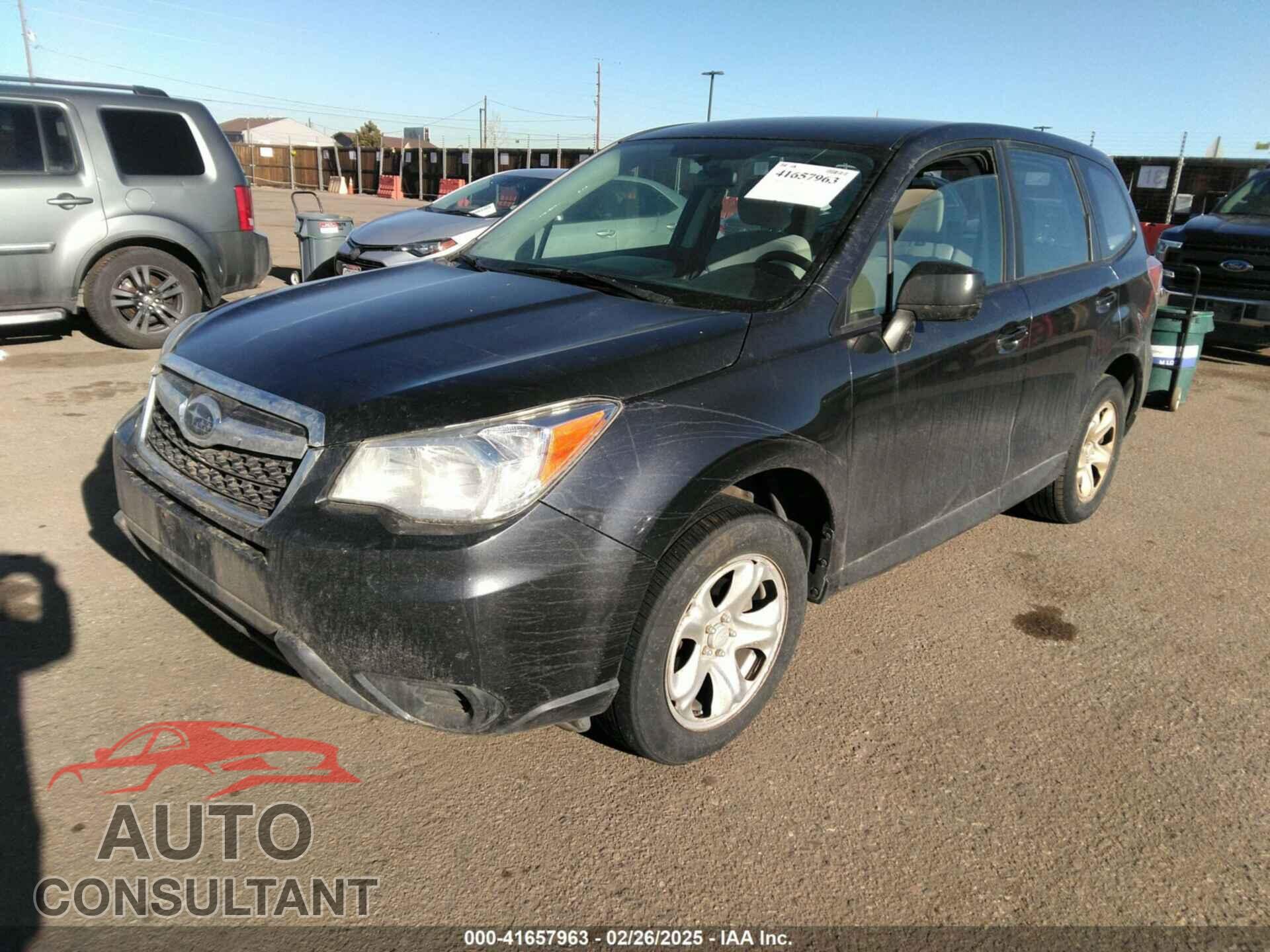 SUBARU FORESTER 2016 - JF2SJAAC1GG435780