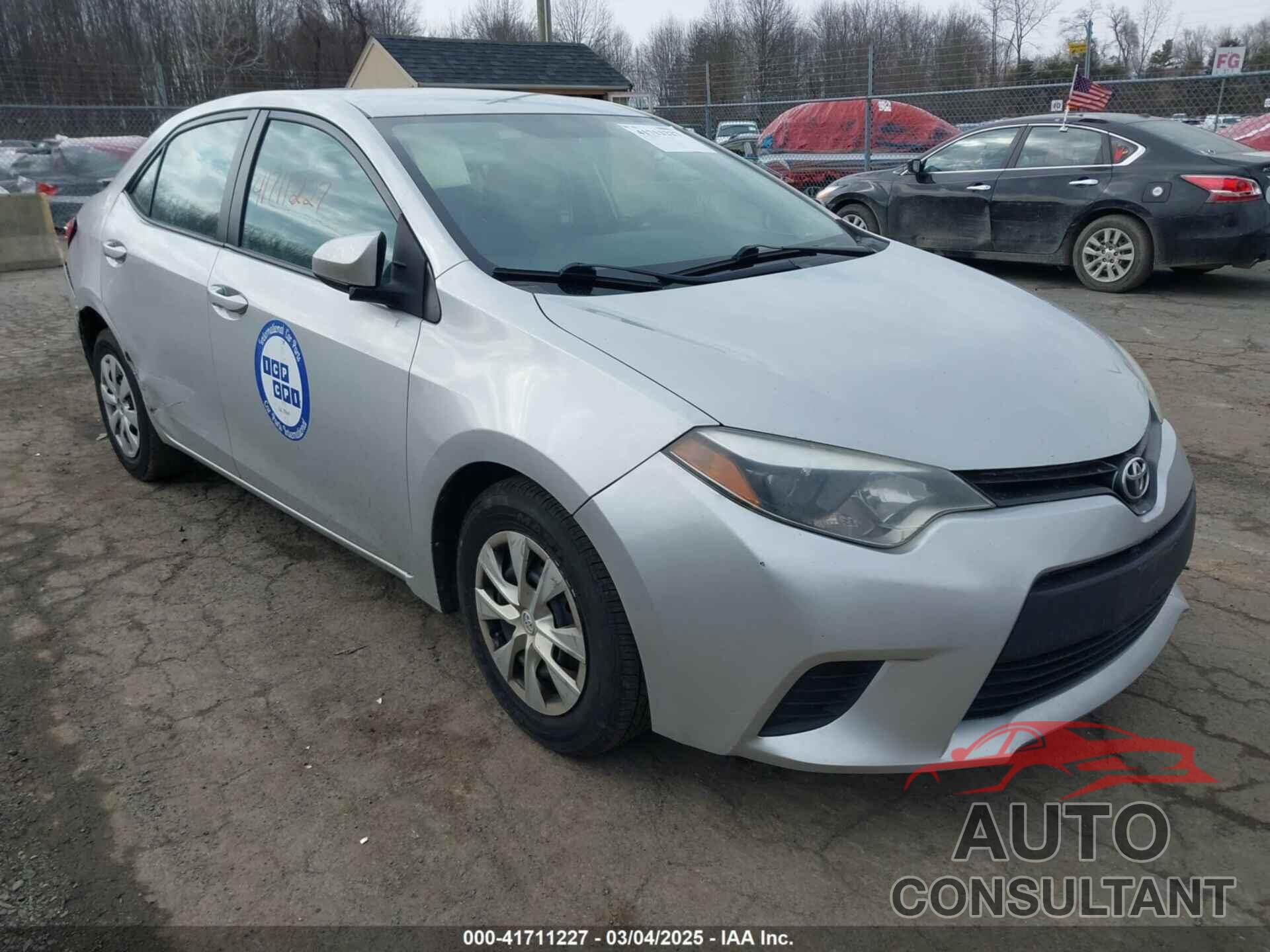 TOYOTA COROLLA 2016 - 2T1BURHE9GC487457