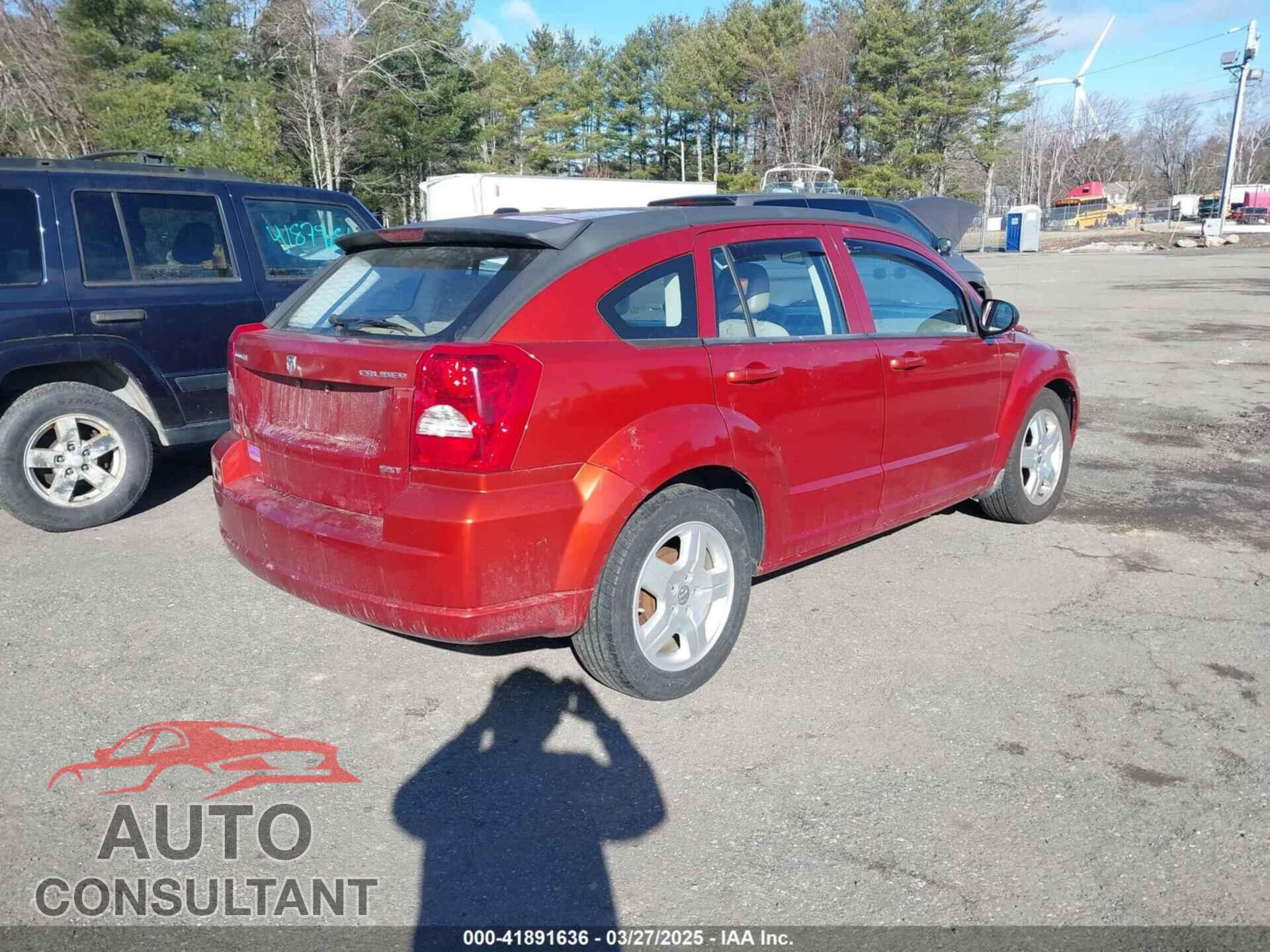 DODGE CALIBER 2009 - 1B3HB48A29D149132