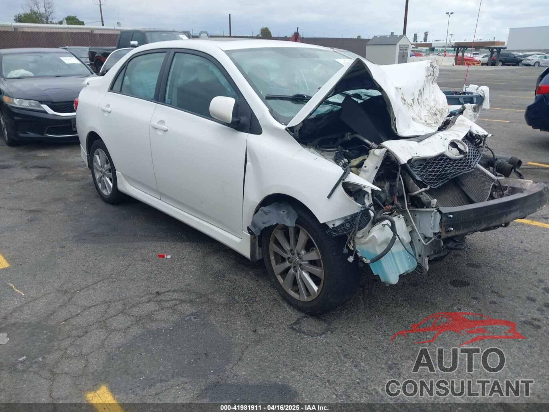 TOYOTA COROLLA 2010 - 2T1BU4EE8AC487402
