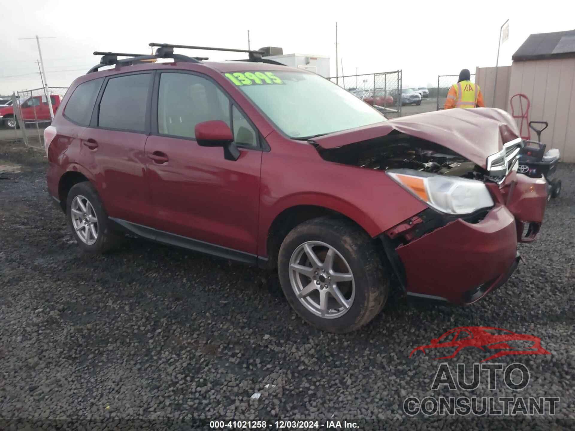 SUBARU FORESTER 2016 - JF2SJADC2GH551009