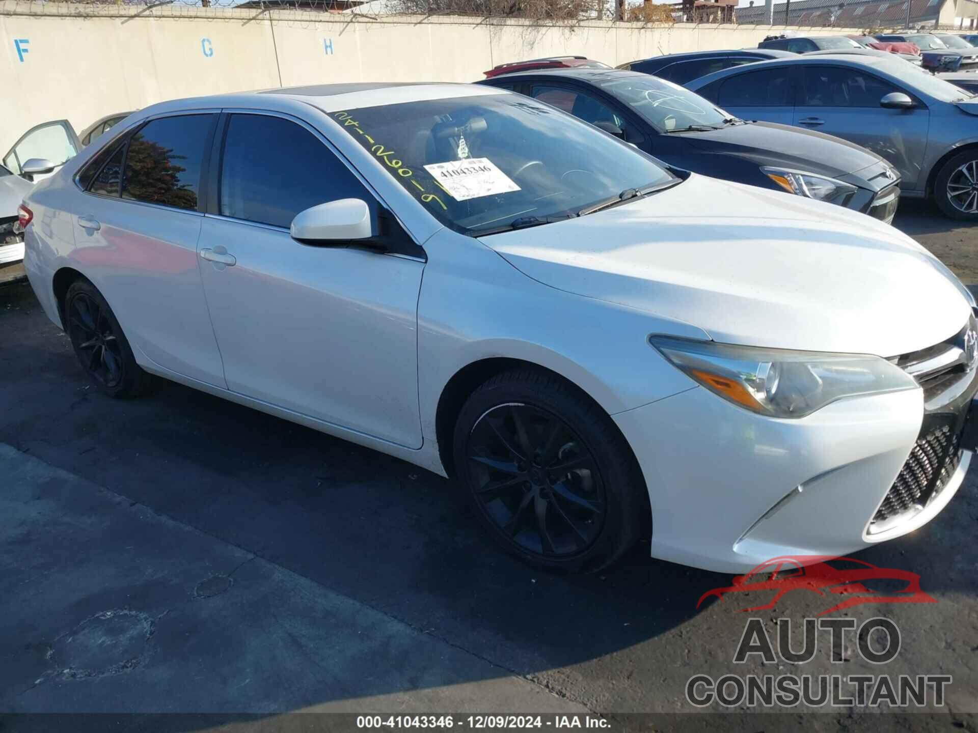 TOYOTA CAMRY 2017 - 4T1BF1FK2HU267713