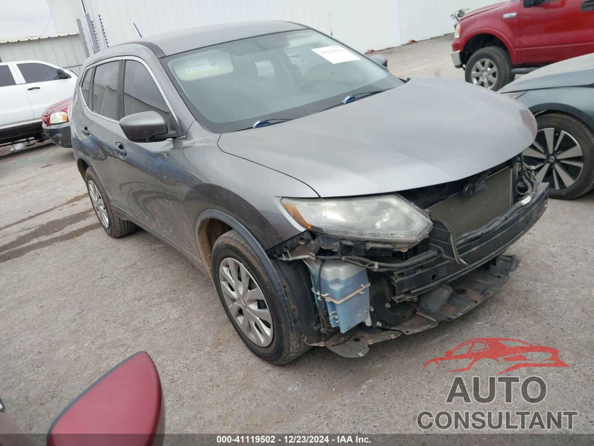 NISSAN ROGUE 2016 - KNMAT2MT7GP649761