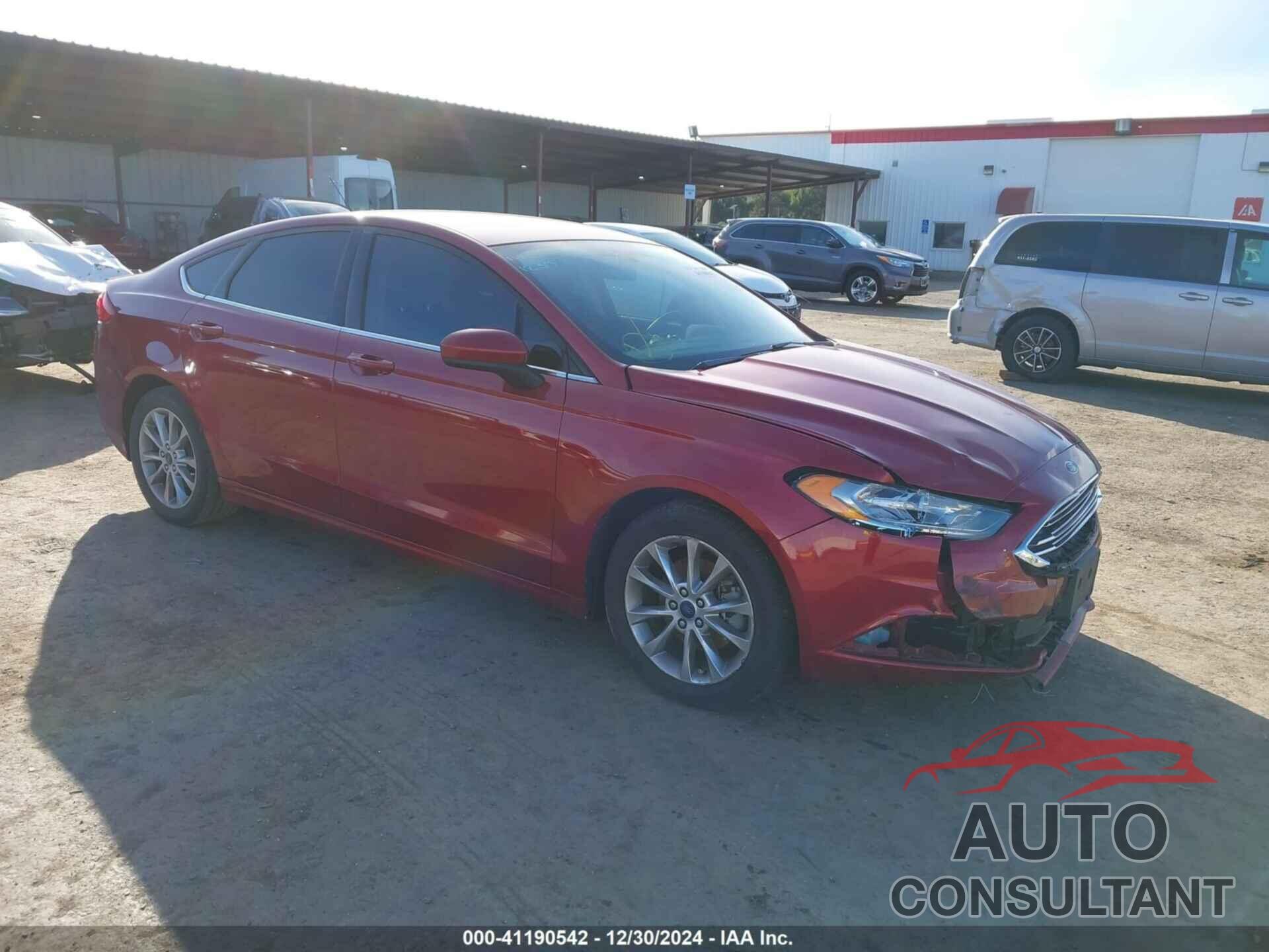 FORD FUSION 2017 - 3FA6P0H75HR293905