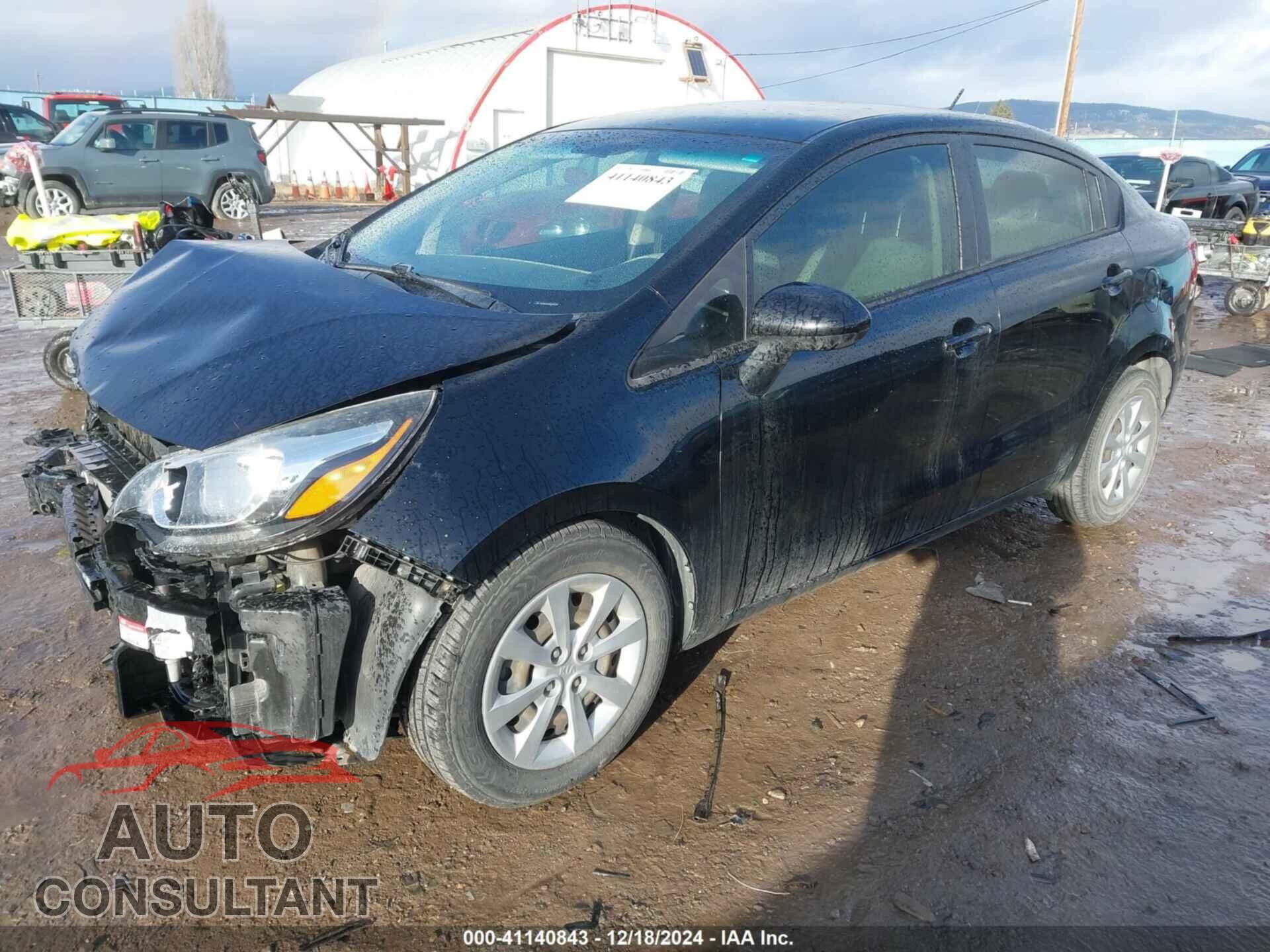 KIA RIO 2015 - KNADM4A33F6487218