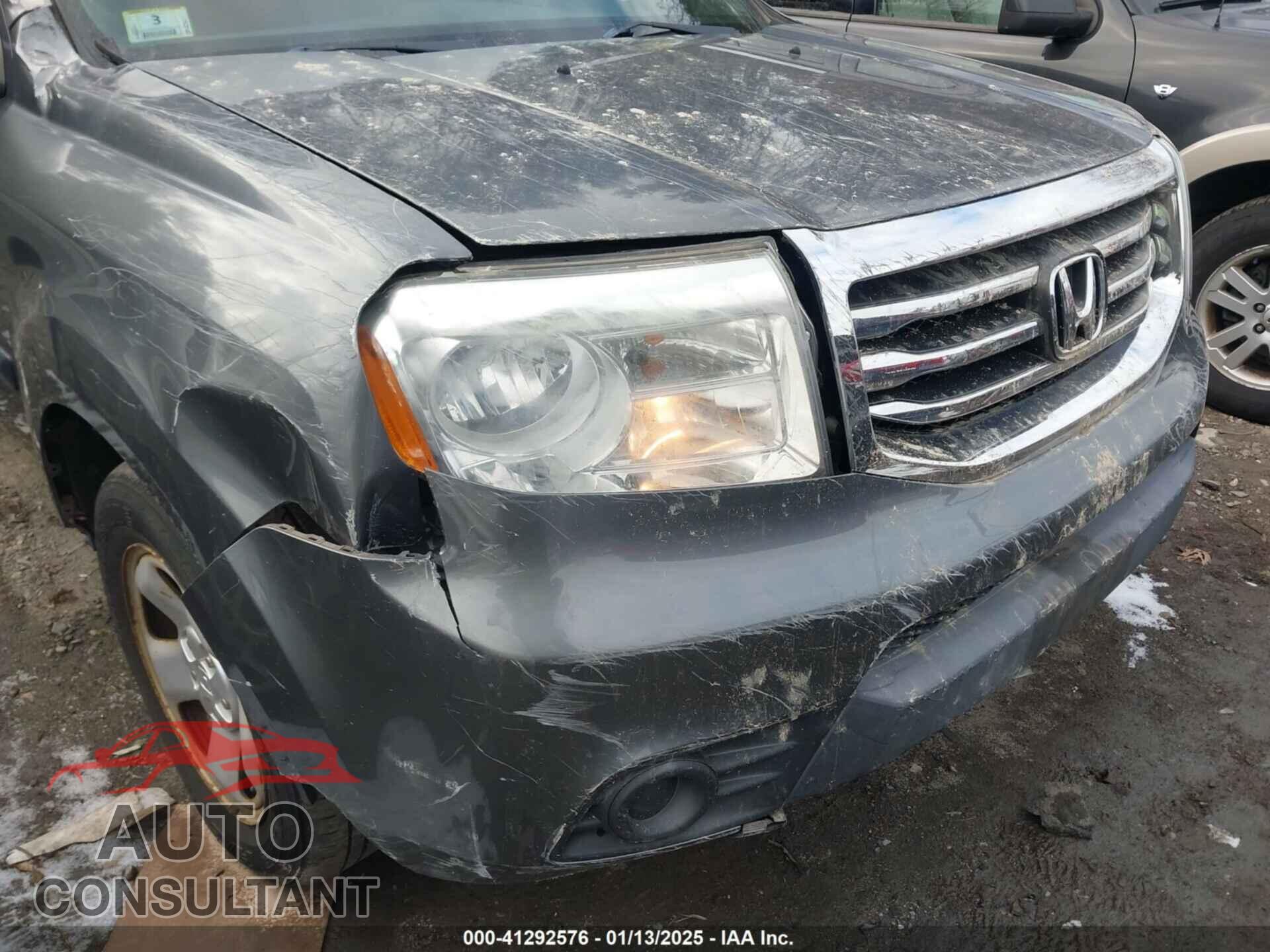 HONDA PILOT 2012 - 5FNYF4H22CB056834