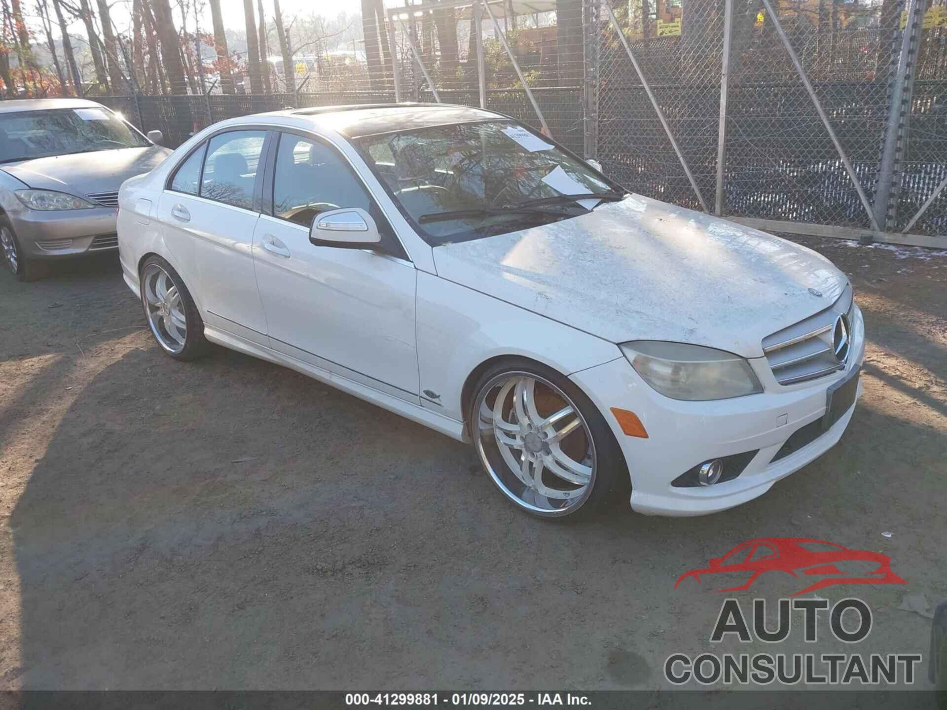 MERCEDES-BENZ C 300 2009 - WDDGF81X39R074406