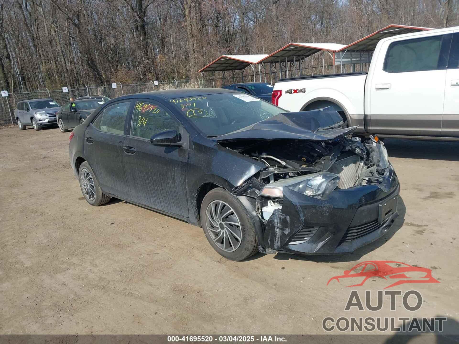 TOYOTA COROLLA 2016 - 2T1BURHE2GC712477