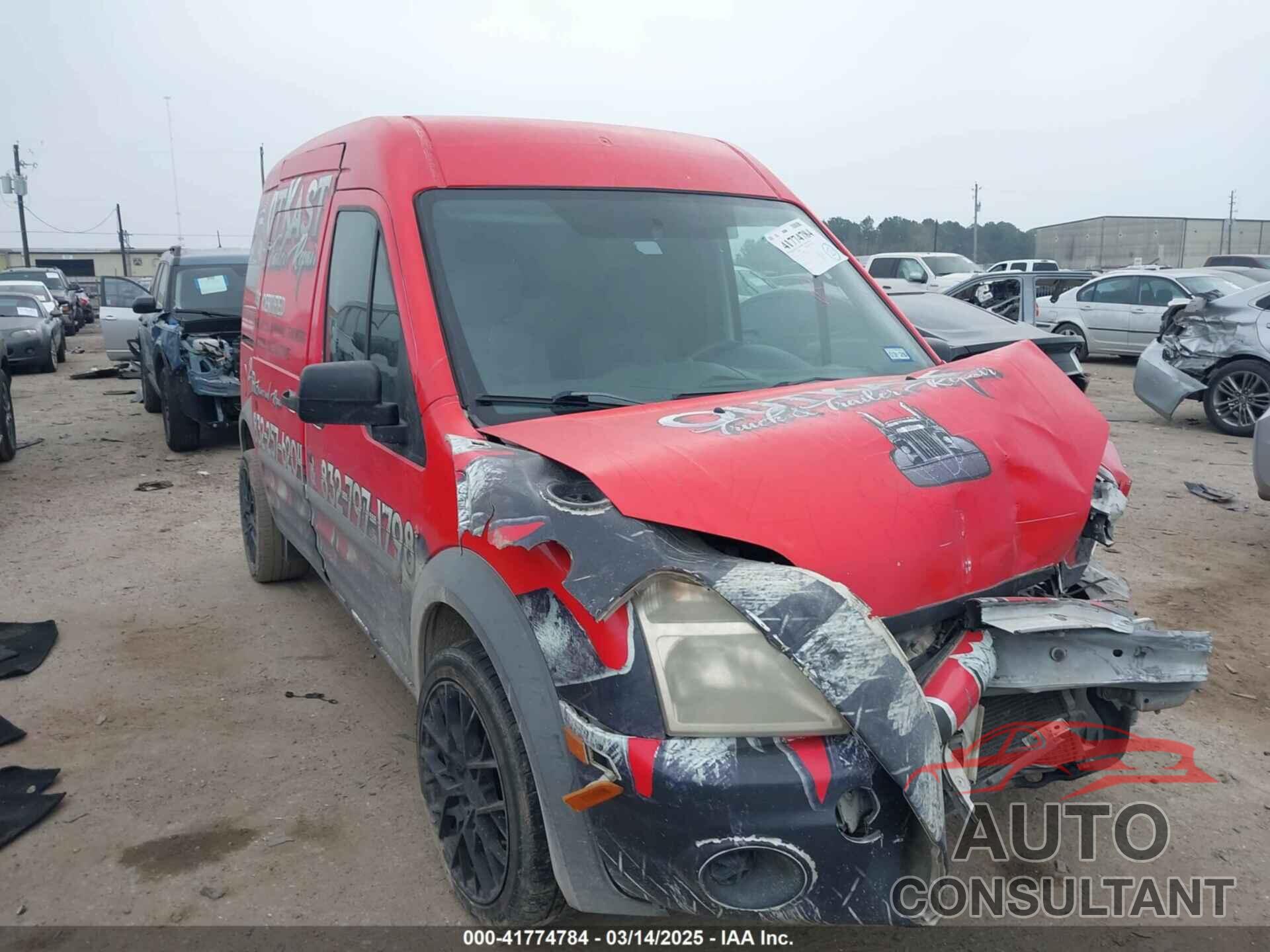 FORD TRANSIT CONNECT 2013 - NM0LS7BN7DT165683