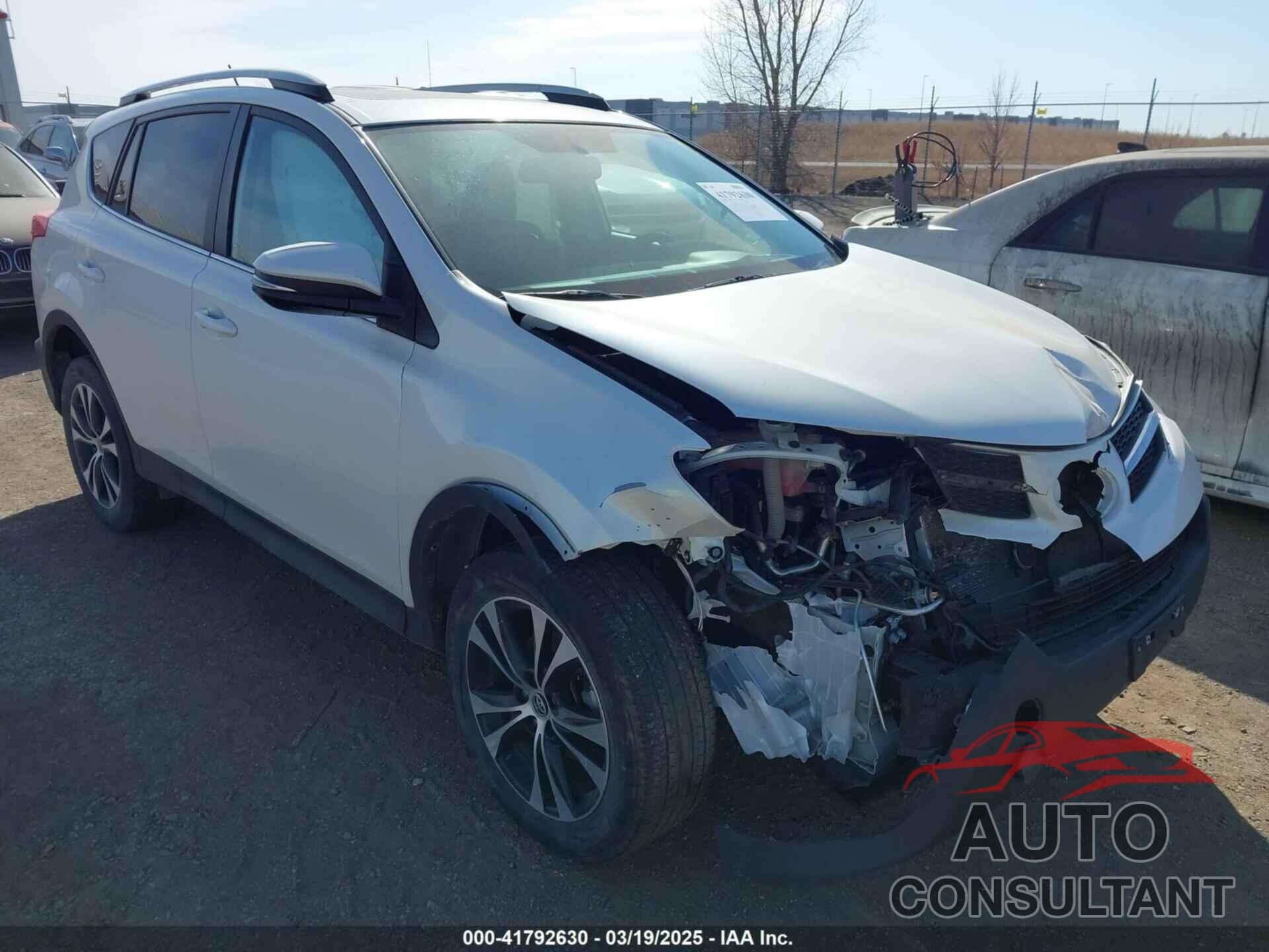 TOYOTA RAV4 2015 - 2T3DFREV0FW344487