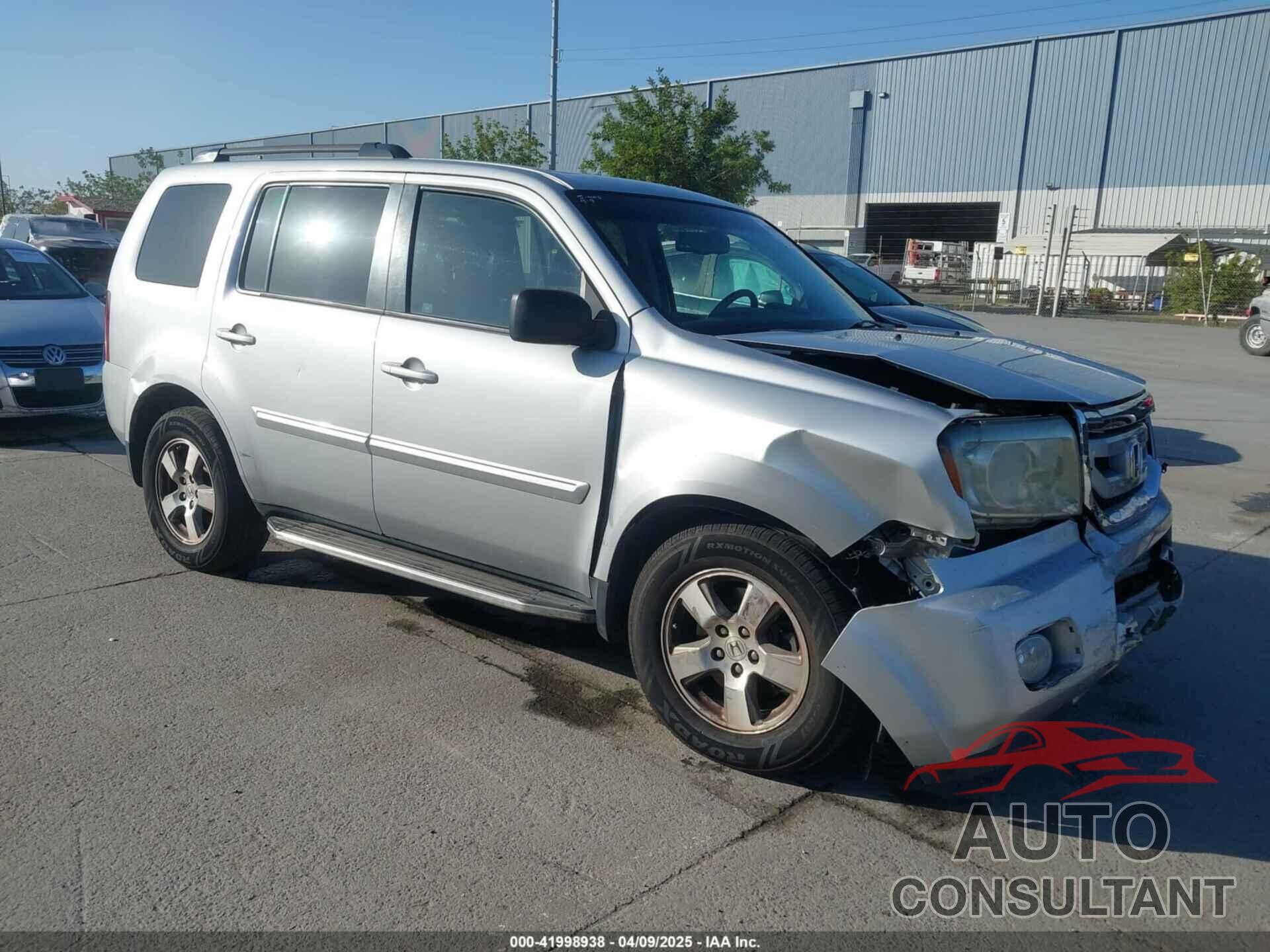 HONDA PILOT 2011 - 5FNYF3H58BB052872