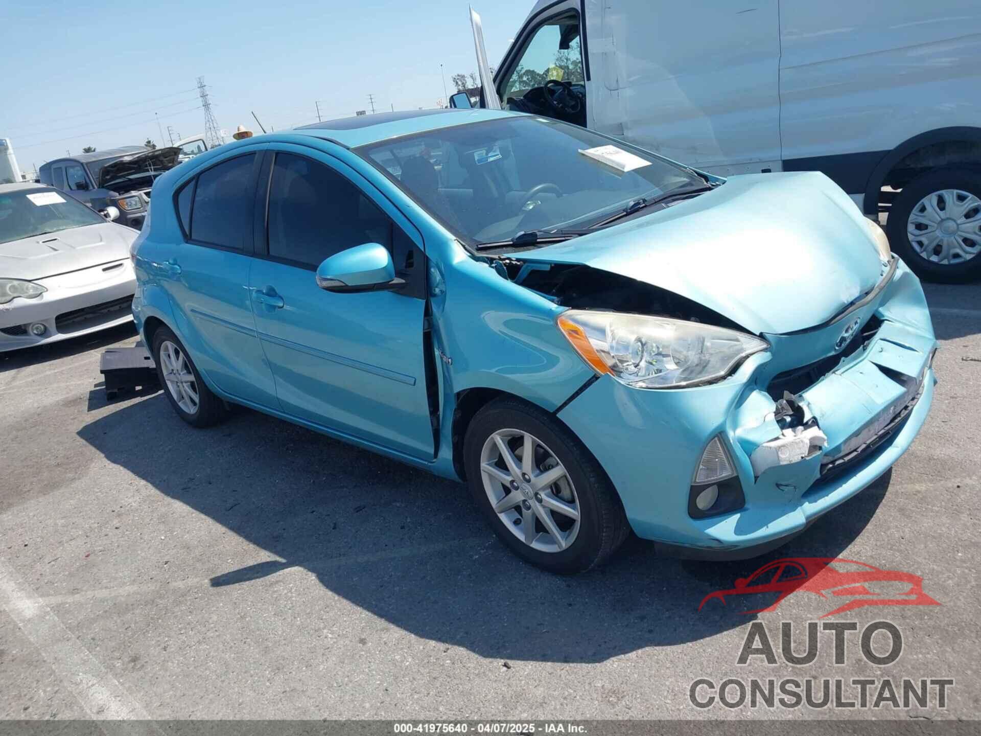 TOYOTA PRIUS C 2012 - JTDKDTB34C1025326