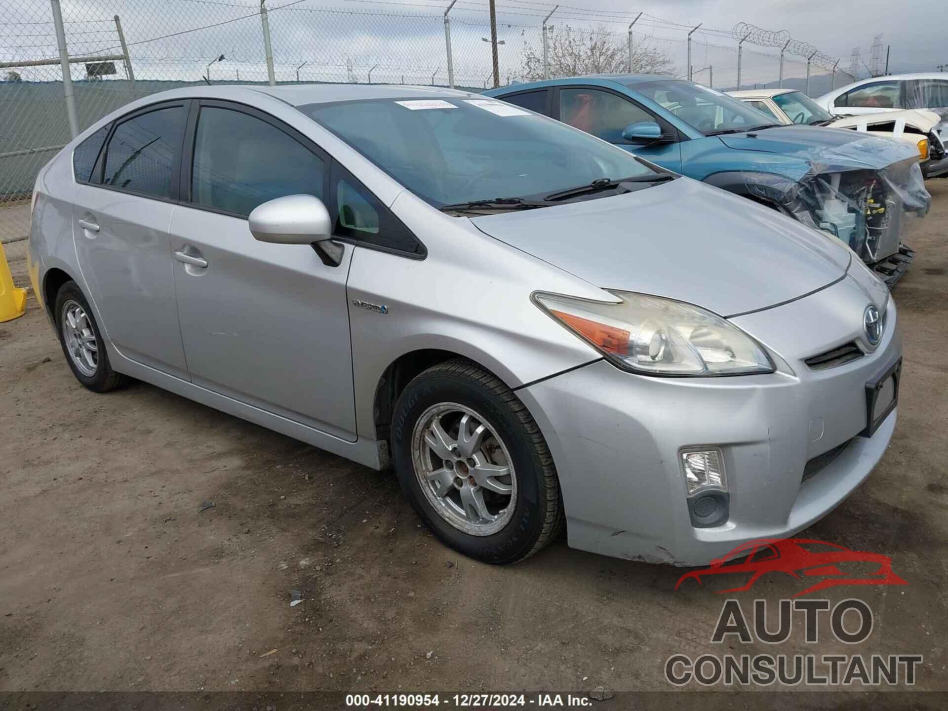 TOYOTA PRIUS 2010 - JTDKN3DU5A0021212