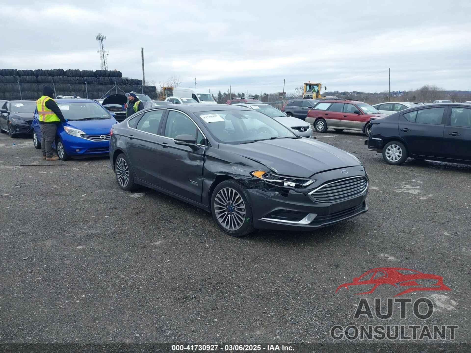 FORD FUSION ENERGI 2018 - 3FA6P0PU9JR144118