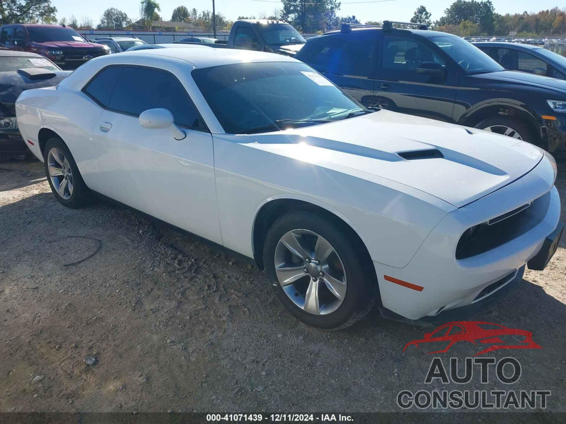 DODGE CHALLENGER 2016 - 2C3CDZAG2GH184076