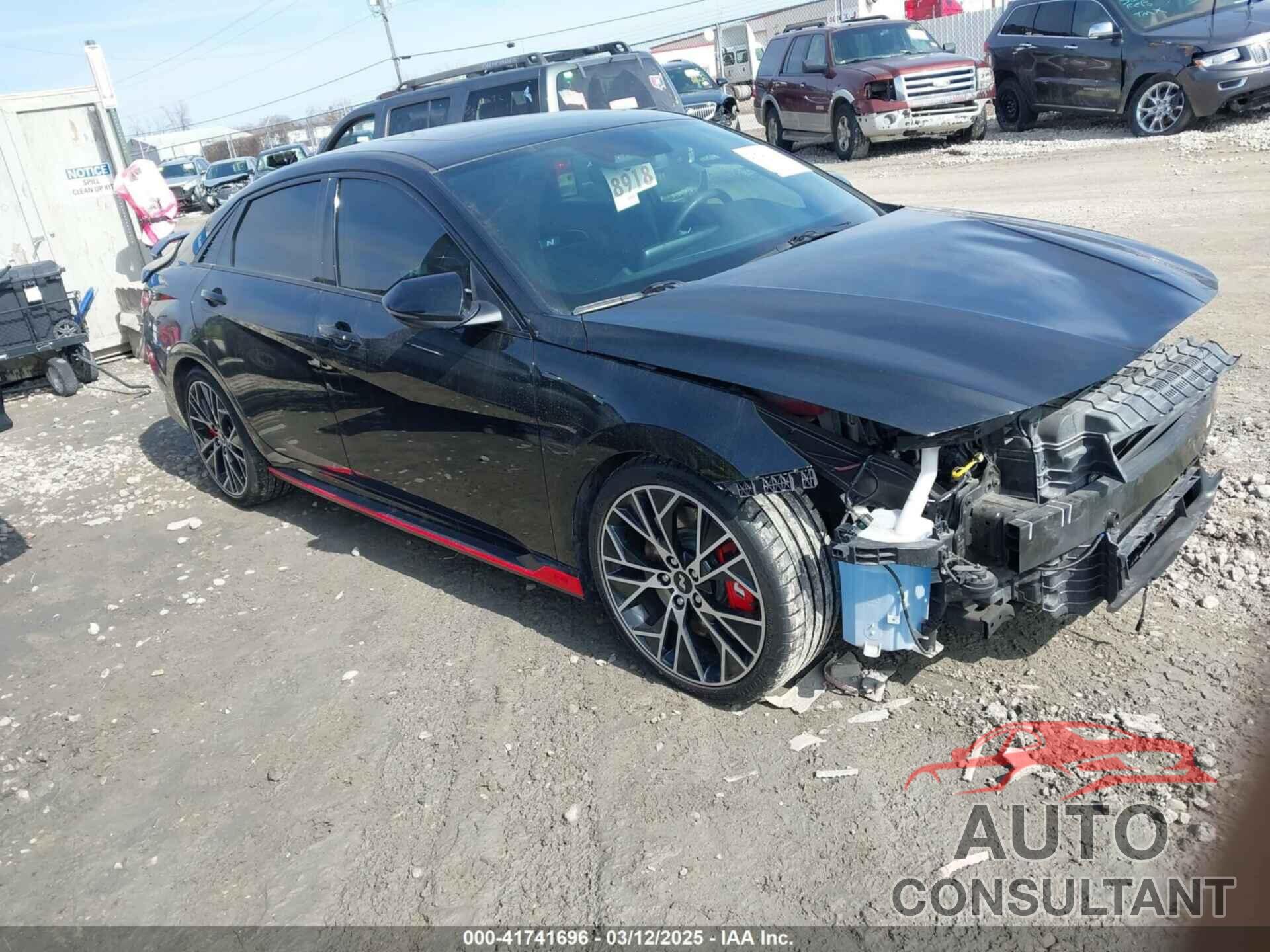 HYUNDAI ELANTRA N 2022 - KMHLW4AK9NU006894