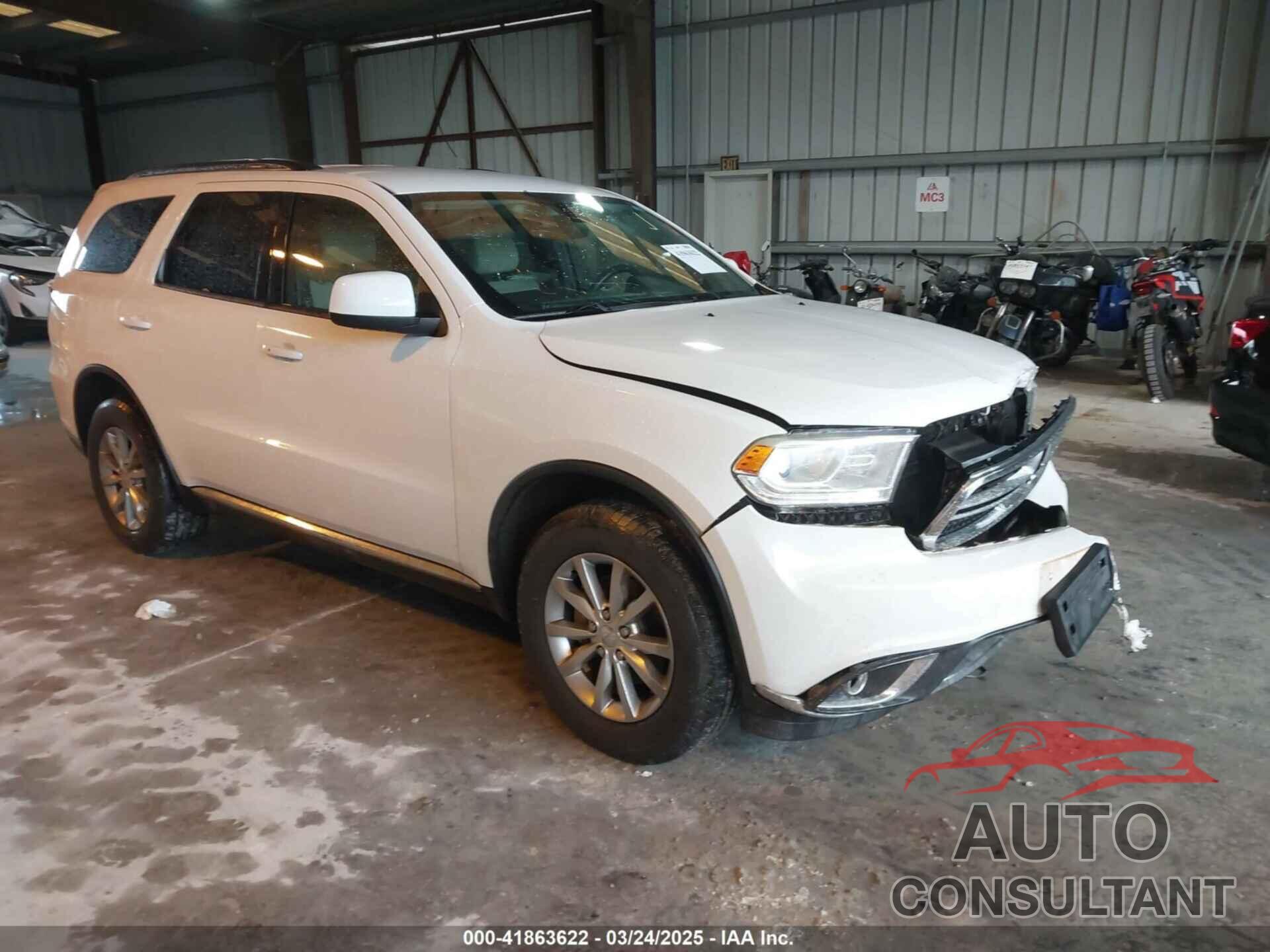 DODGE DURANGO 2017 - 1C4RDJAG7HC647891
