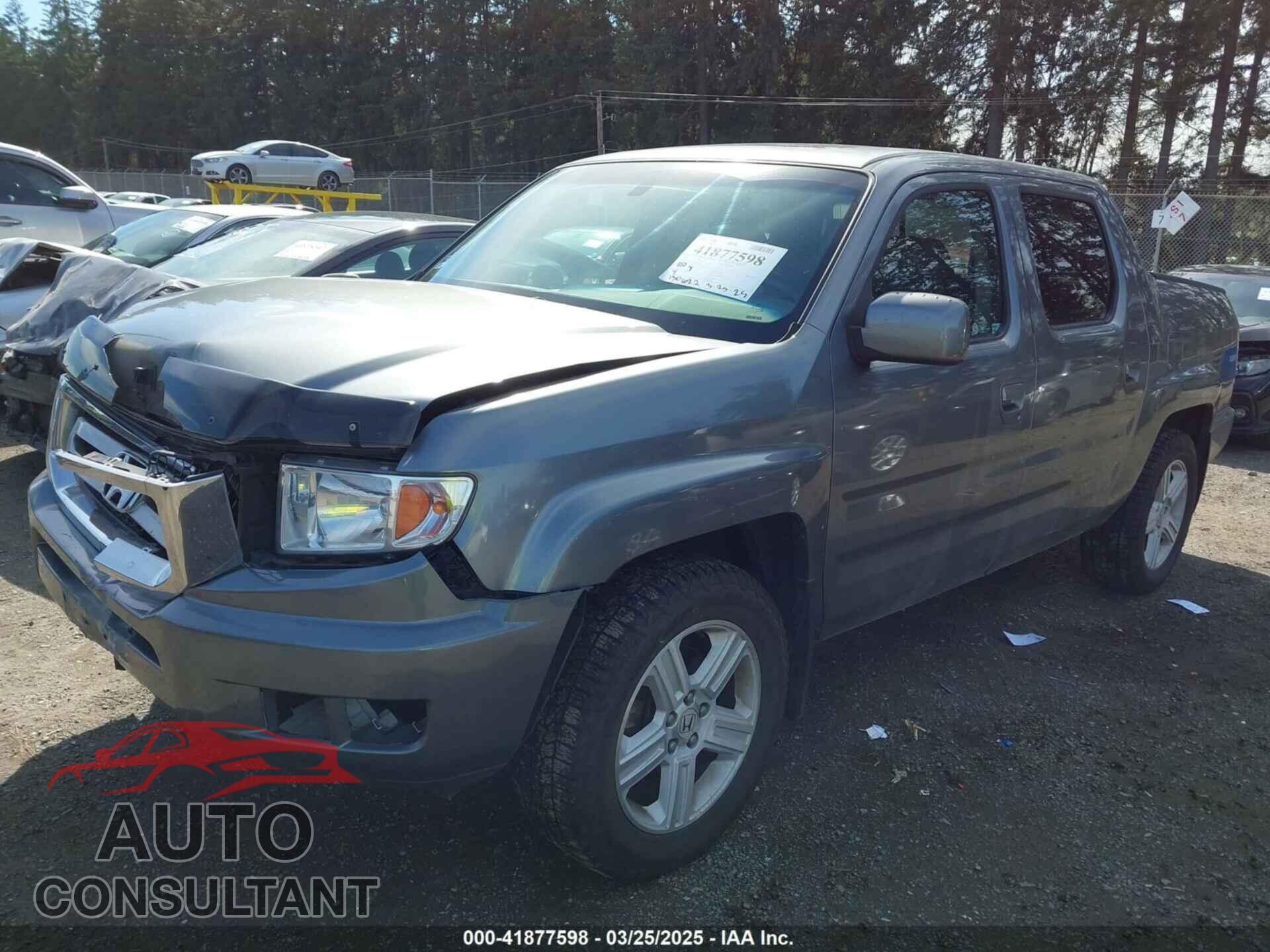HONDA RIDGELINE 2009 - 5FPYK16599B100707