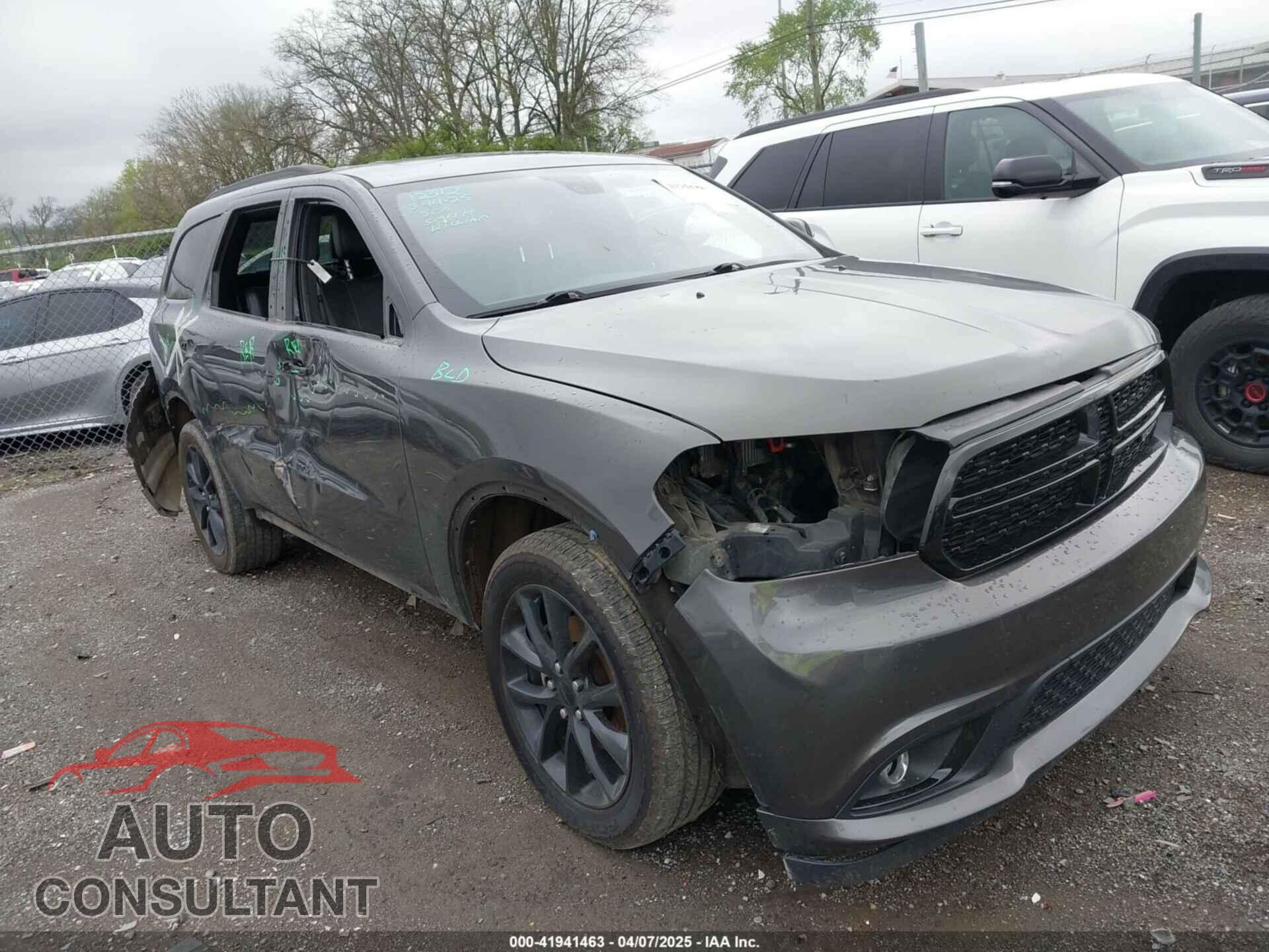 DODGE DURANGO 2017 - 1C4RDJDG9HC820788