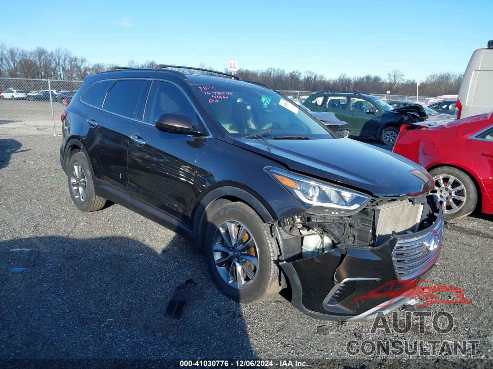 HYUNDAI SANTA FE 2018 - KM8SM4HF3JU287238