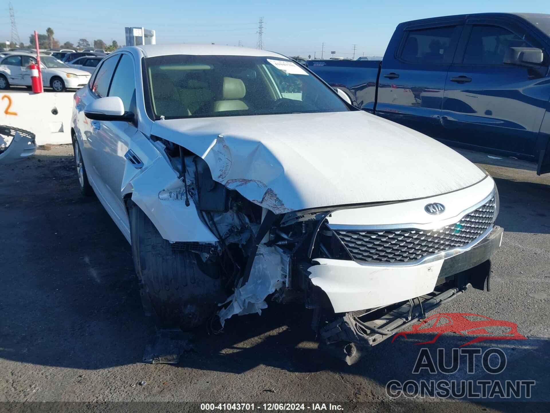 KIA OPTIMA 2016 - 5XXGU4L36GG121186