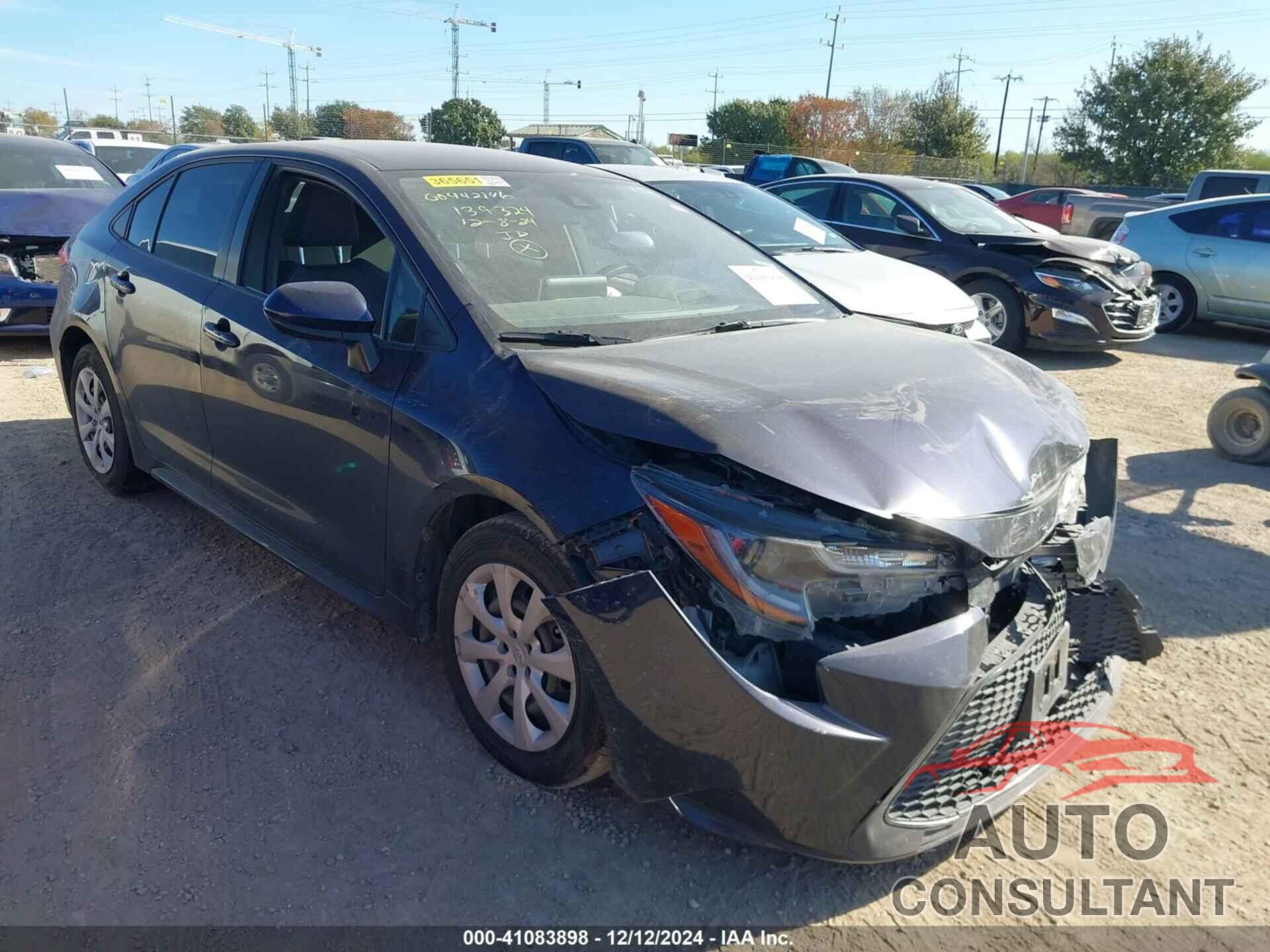 TOYOTA COROLLA 2021 - JTDEPMAE2MJ139324