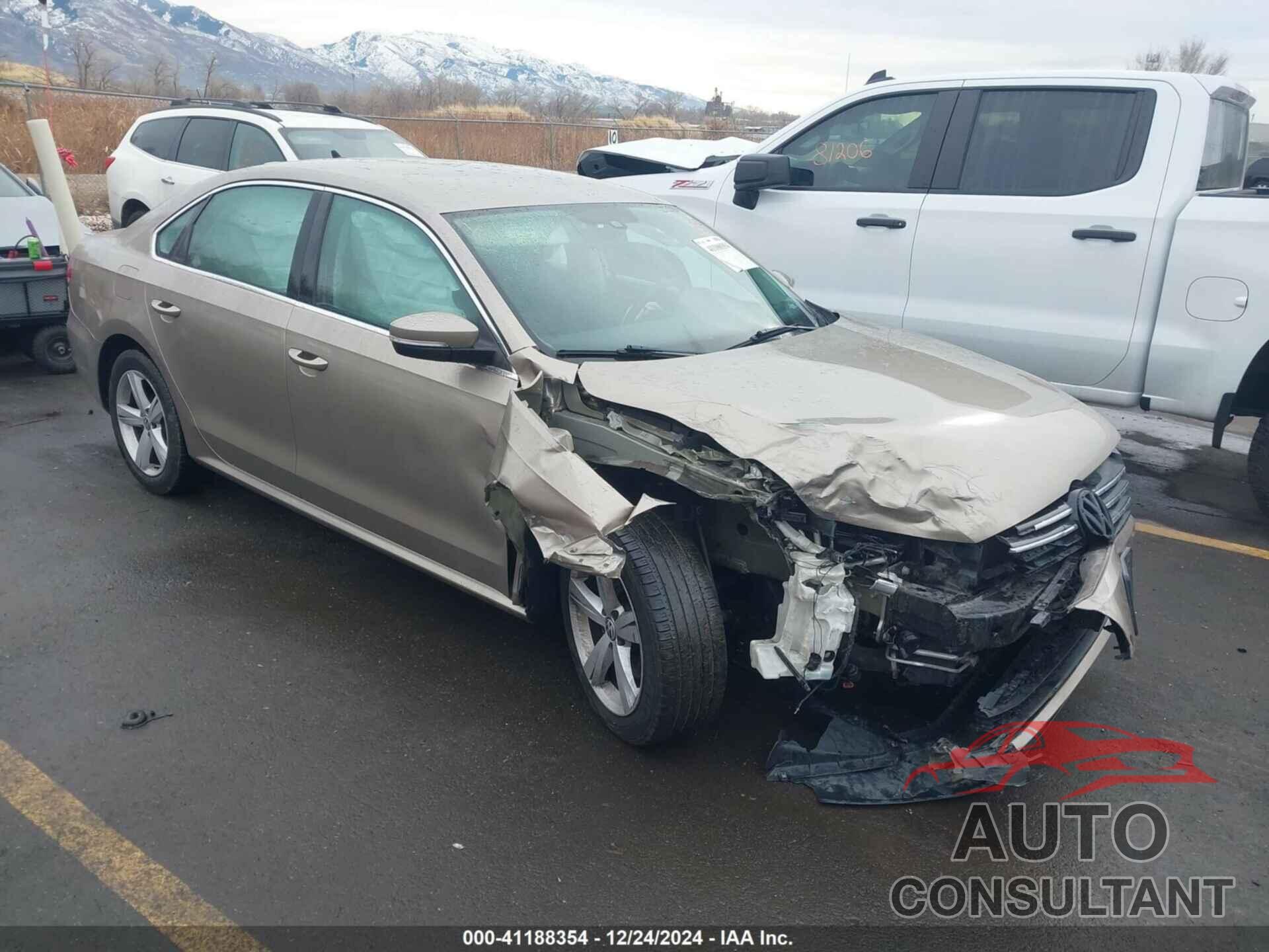 VOLKSWAGEN PASSAT 2015 - 1VWAS7A30FC089976