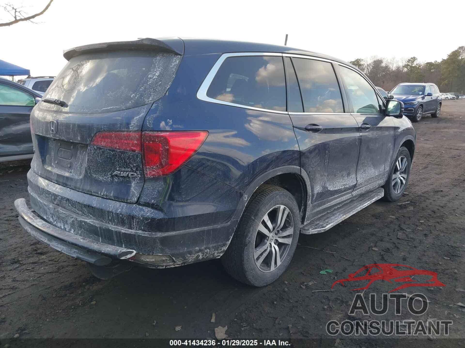 HONDA PILOT 2016 - 5FNYF6H55GB050666