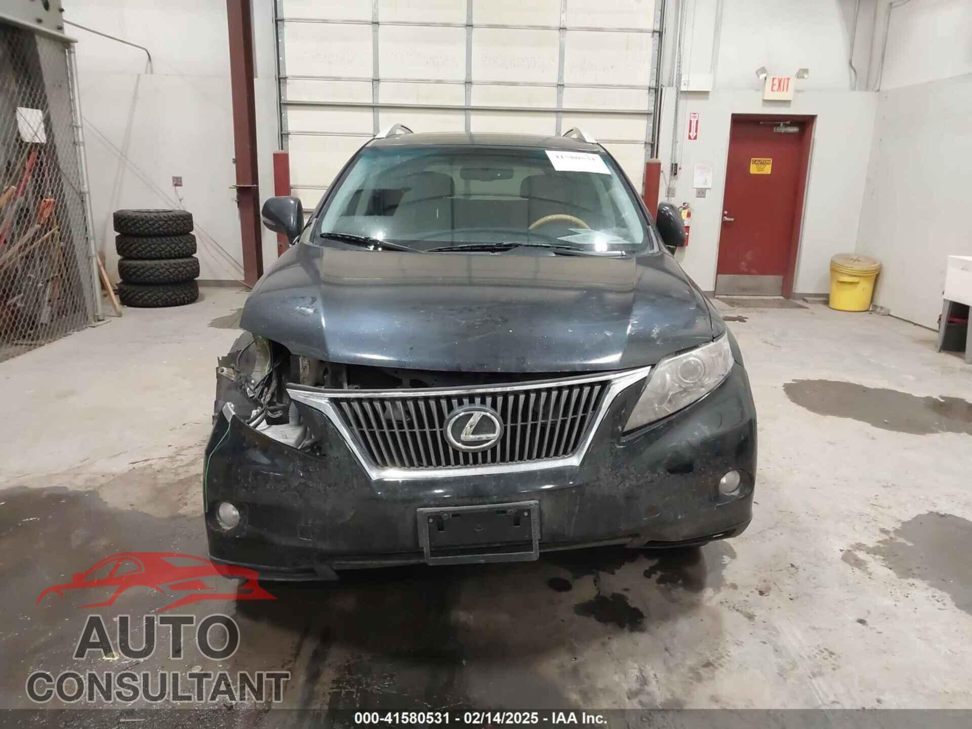 LEXUS RX 350 2012 - 2T2ZK1BA9CC065254