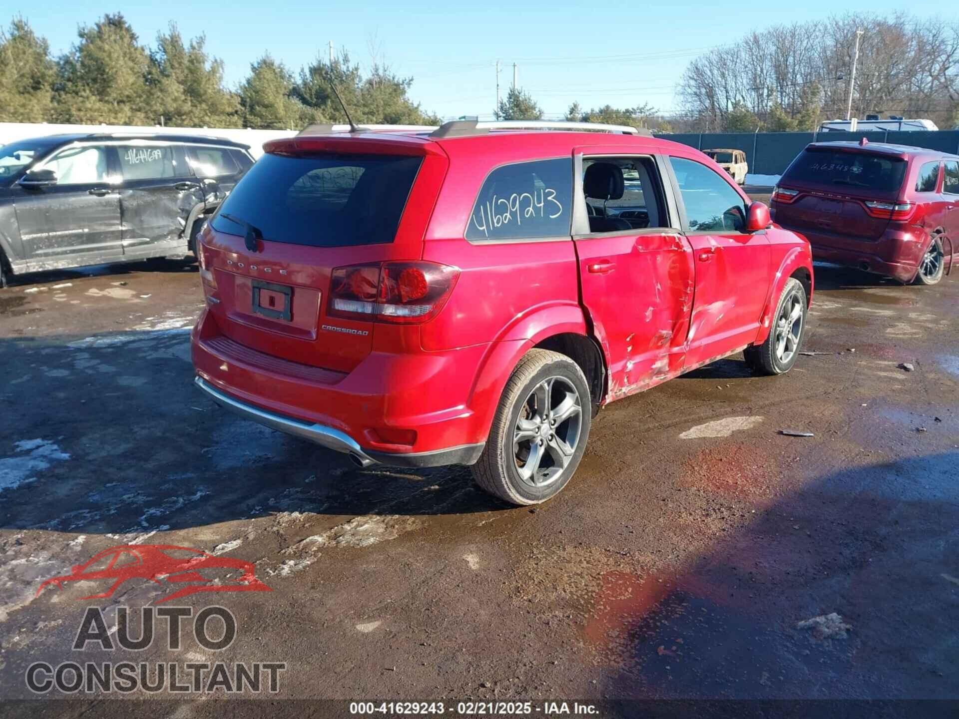 DODGE JOURNEY 2015 - 3C4PDDGG9FT533778
