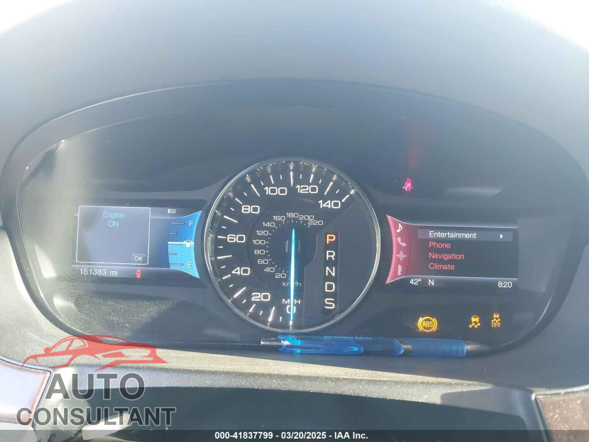 FORD EDGE 2013 - 2FMDK3KC4DBE23426