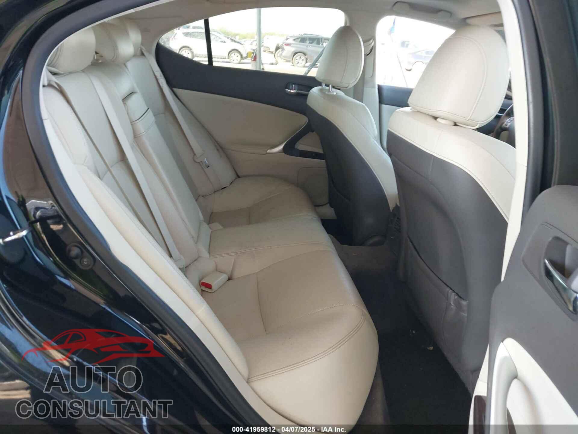 LEXUS IS 250 2012 - JTHCF5C28C5054366