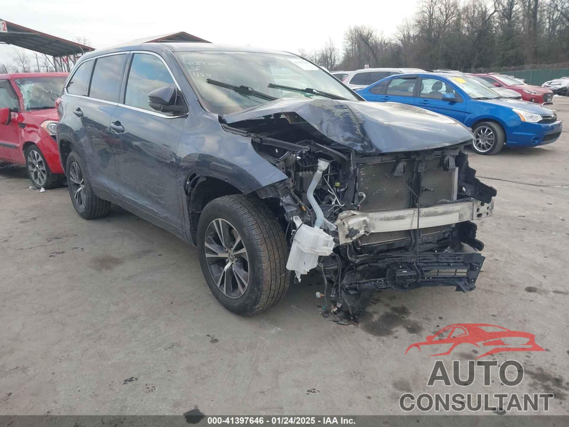 TOYOTA HIGHLANDER 2019 - 5TDZARFH6KS054098