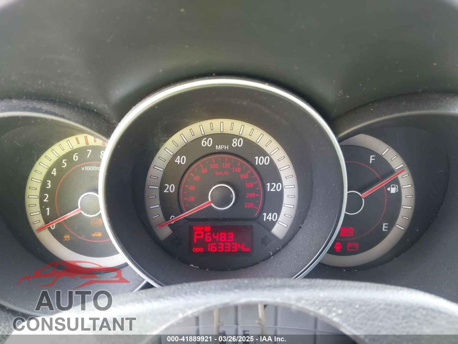 KIA FORTE 2012 - KNAFU4A25C5492664