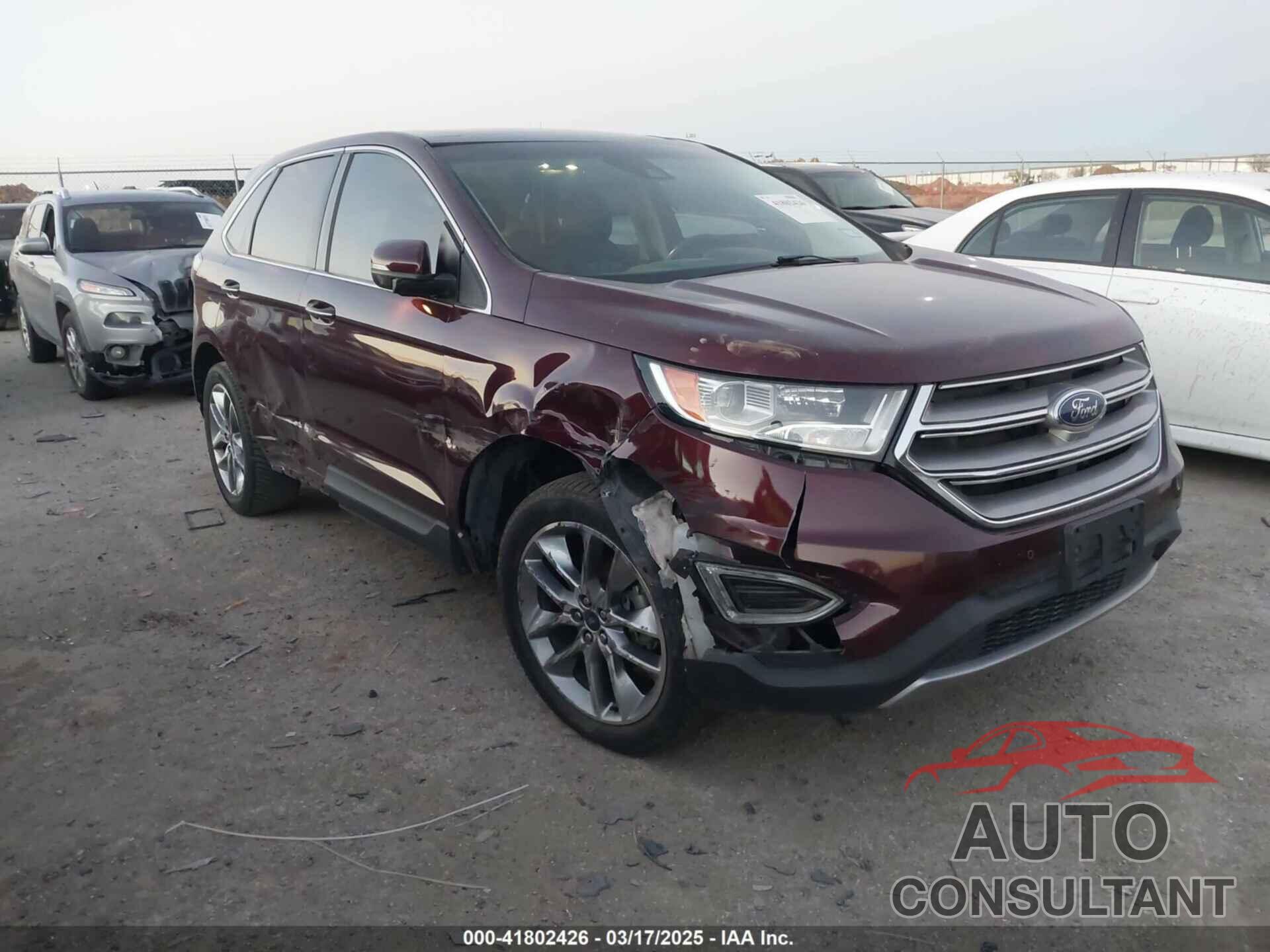 FORD EDGE 2018 - 2FMPK3K96JBB51510