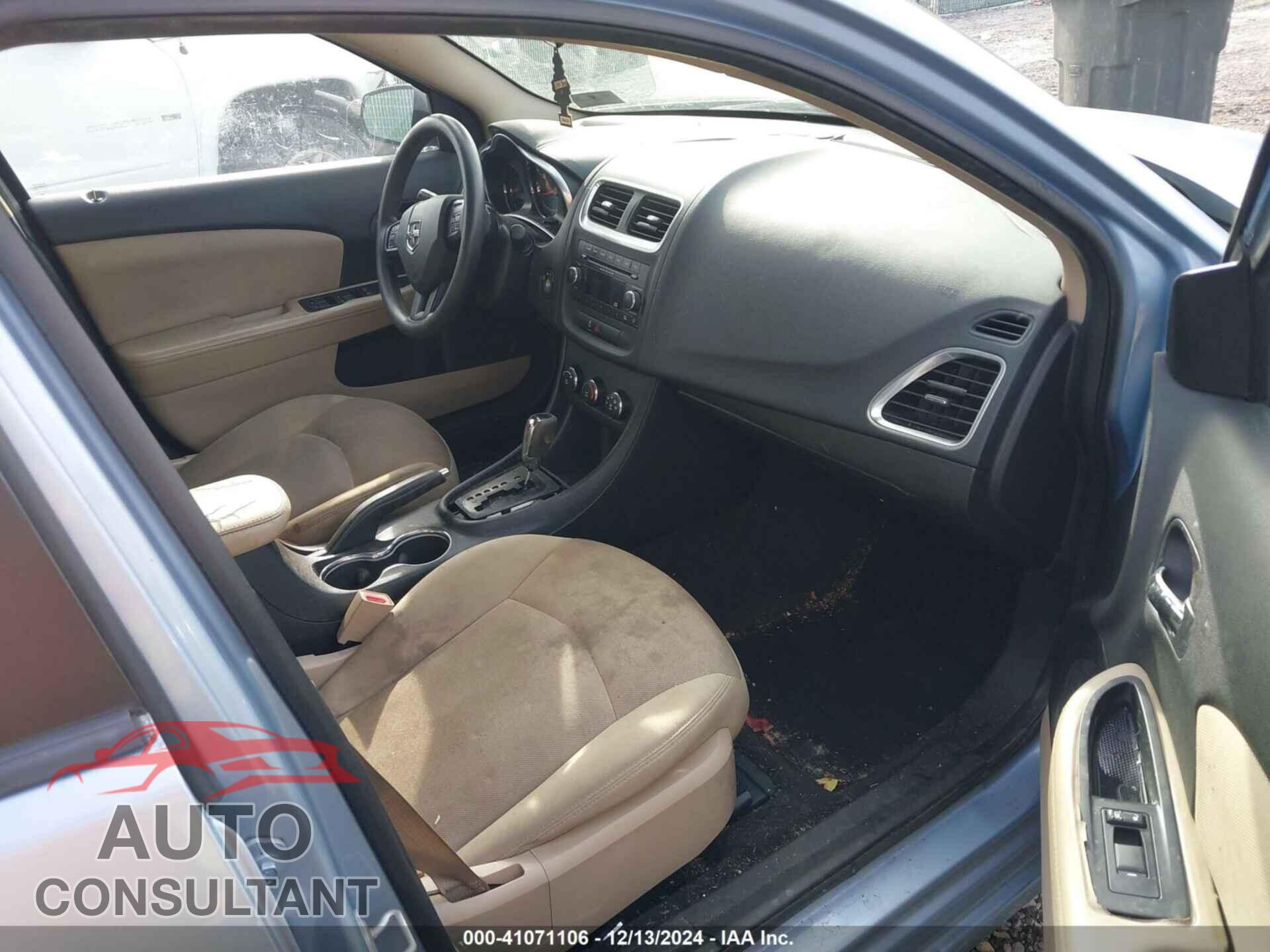 DODGE AVENGER 2013 - 1C3CDZAB2DN536502