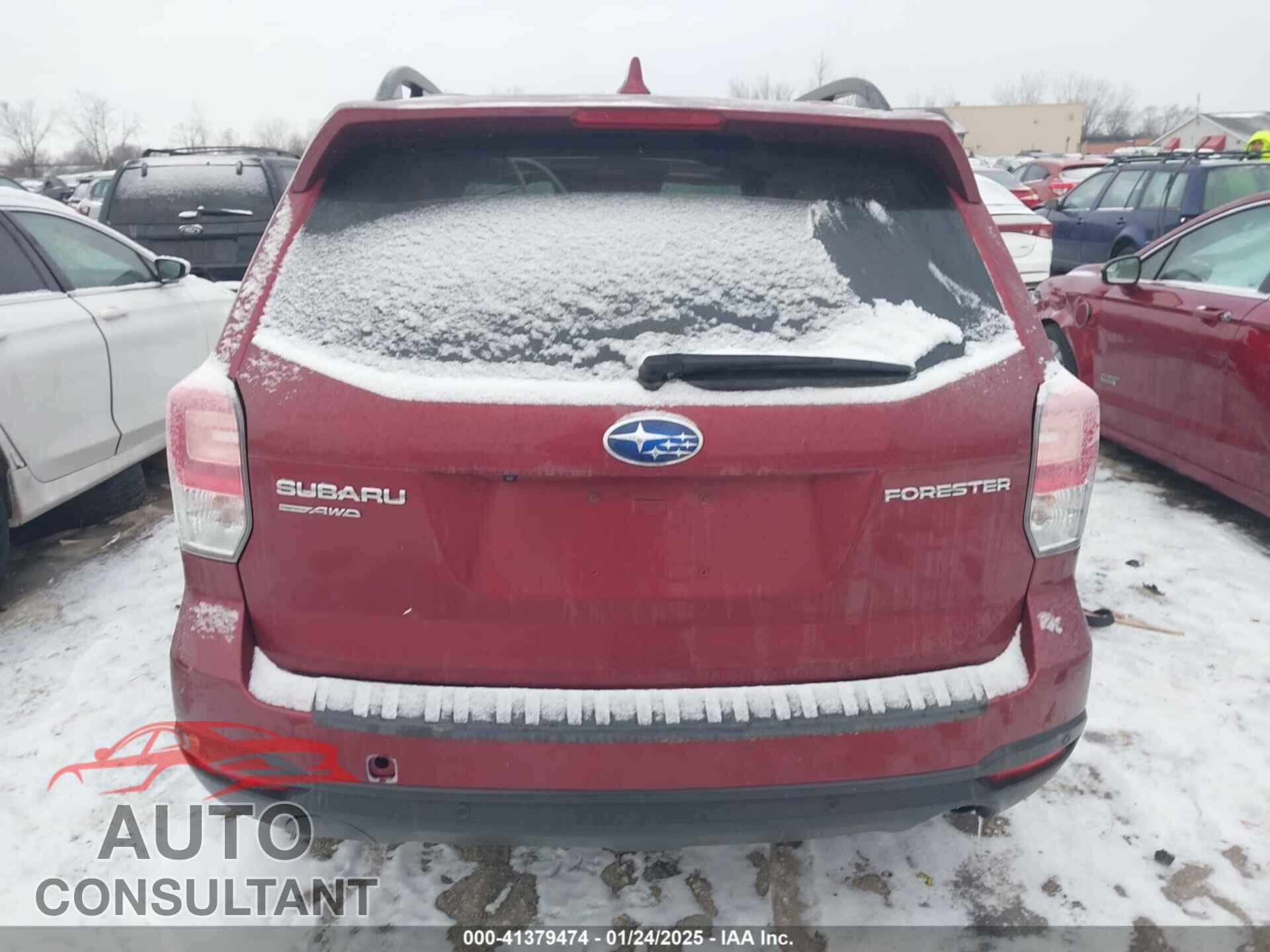 SUBARU FORESTER 2017 - JF2SJARC3HH509765